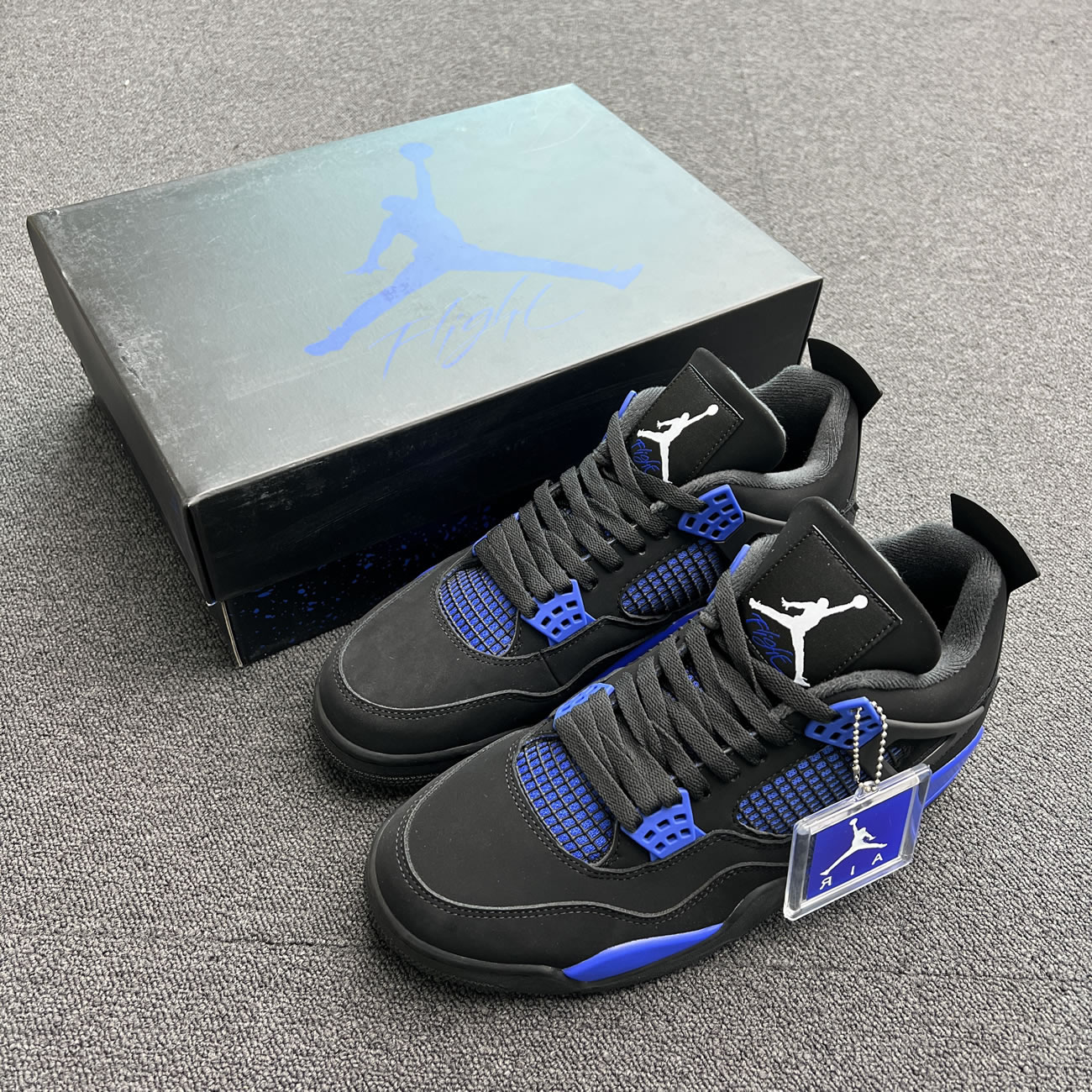 Air Jordan 4 Retro Black Game Royal Ct8527 018 (6) - www.newkick.org