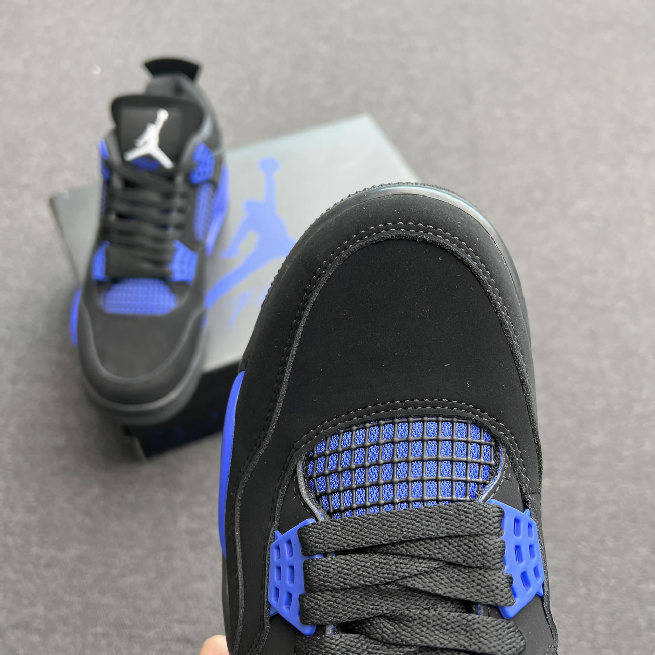 Air Jordan 4 Retro Black Game Royal Ct8527 018 (9) - www.newkick.org