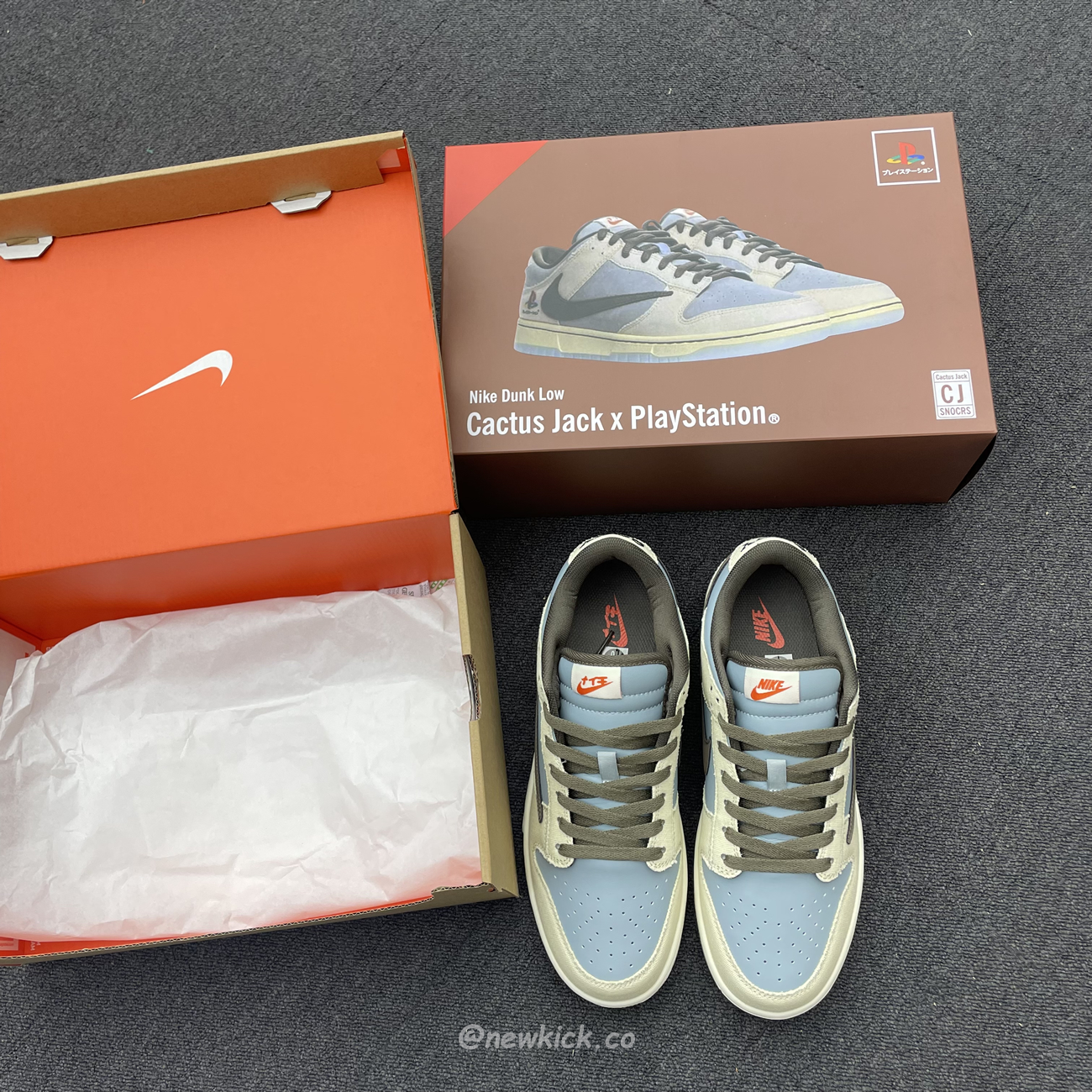 Nike Dunk Low Sp Travis Scott Brown Grey Cu1726 800 (11) - www.newkick.org