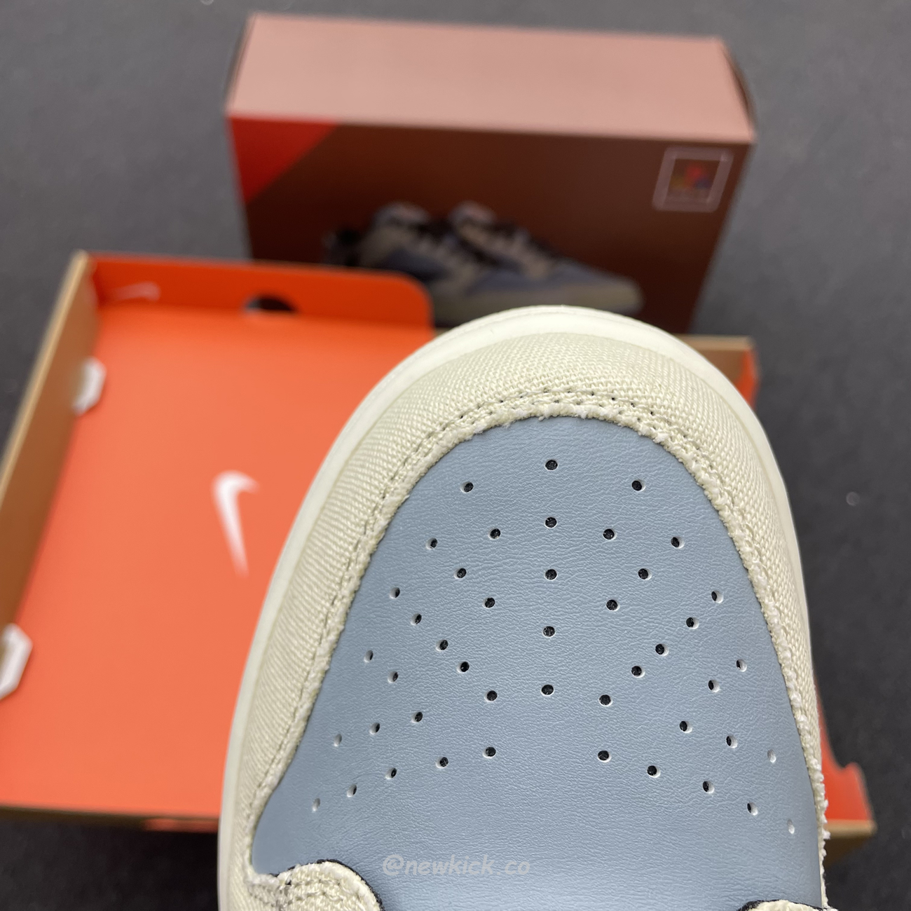 Nike Dunk Low Sp Travis Scott Brown Grey Cu1726 800 (13) - www.newkick.org