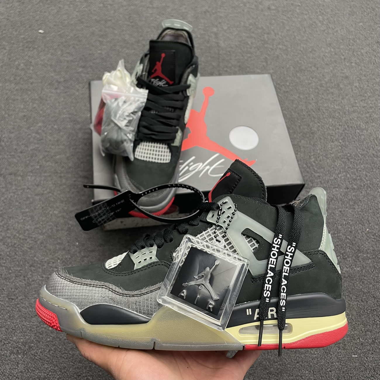 Off White X Air Jordan 4 Bred Black Red Release Date Cv9388 001 (6) - www.newkick.org Off White X Air Jordan 4 Bred Black Red Release Date Cv9388 001 (6) - www.newkick.org