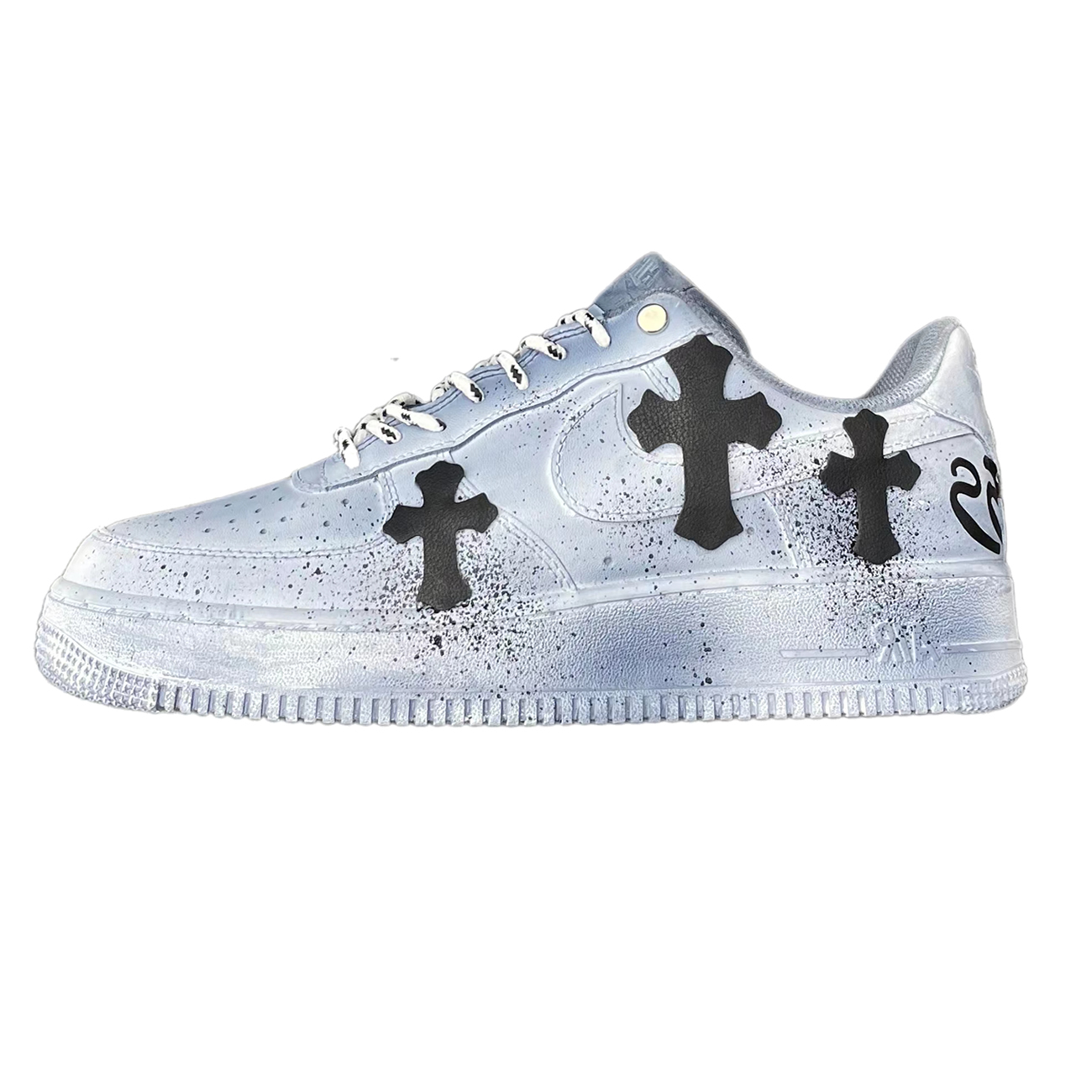 Custom Shoes Chrome X Nike Air Force 1 Dipped Reflective (1) - www.newkick.org Custom Shoes Chrome X Nike Air Force 1 Dipped Reflective (1) - www.newkick.org
