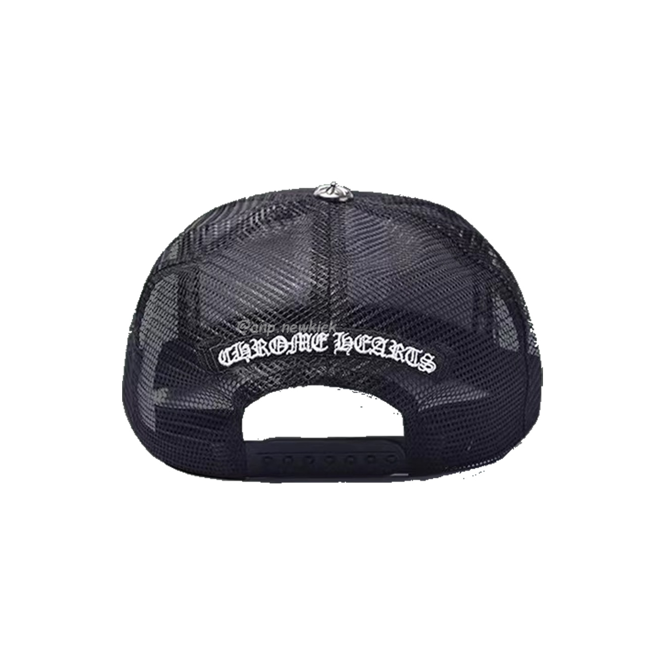 Chrome Hearts Tri Cross Black White Red Trucker Hat (6) - www.newkick.org Chrome Hearts Tri Cross Black White Red Trucker Hat (6) - www.newkick.org