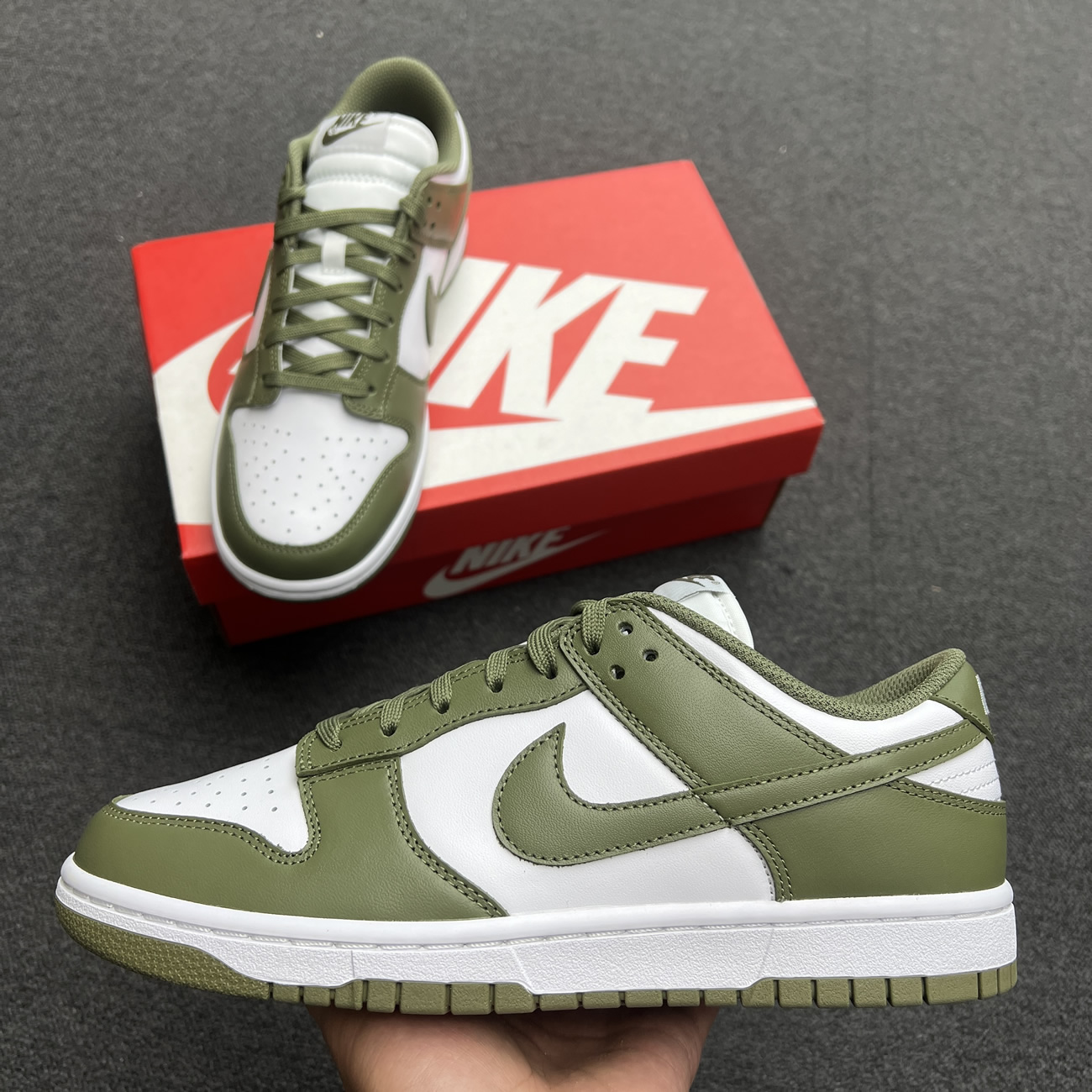 Nike Dunk Low Medium Olive W Dd1503 120 (10) - www.newkick.org