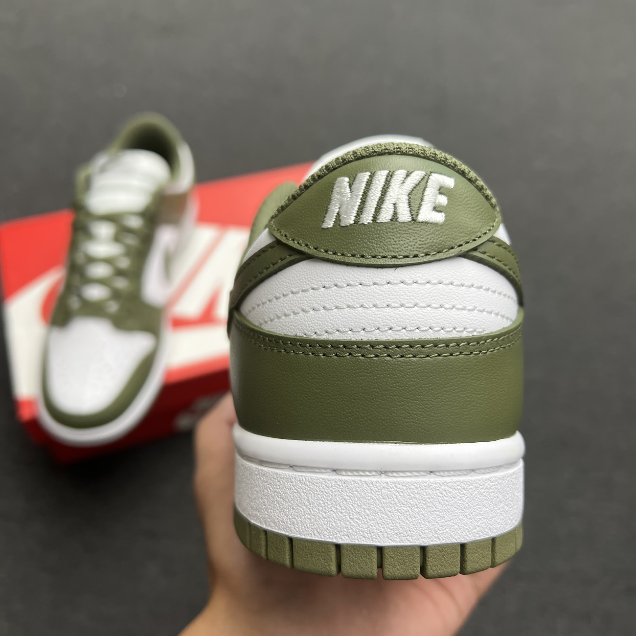 Nike Dunk Low Medium Olive W Dd1503 120 (6) - www.newkick.org