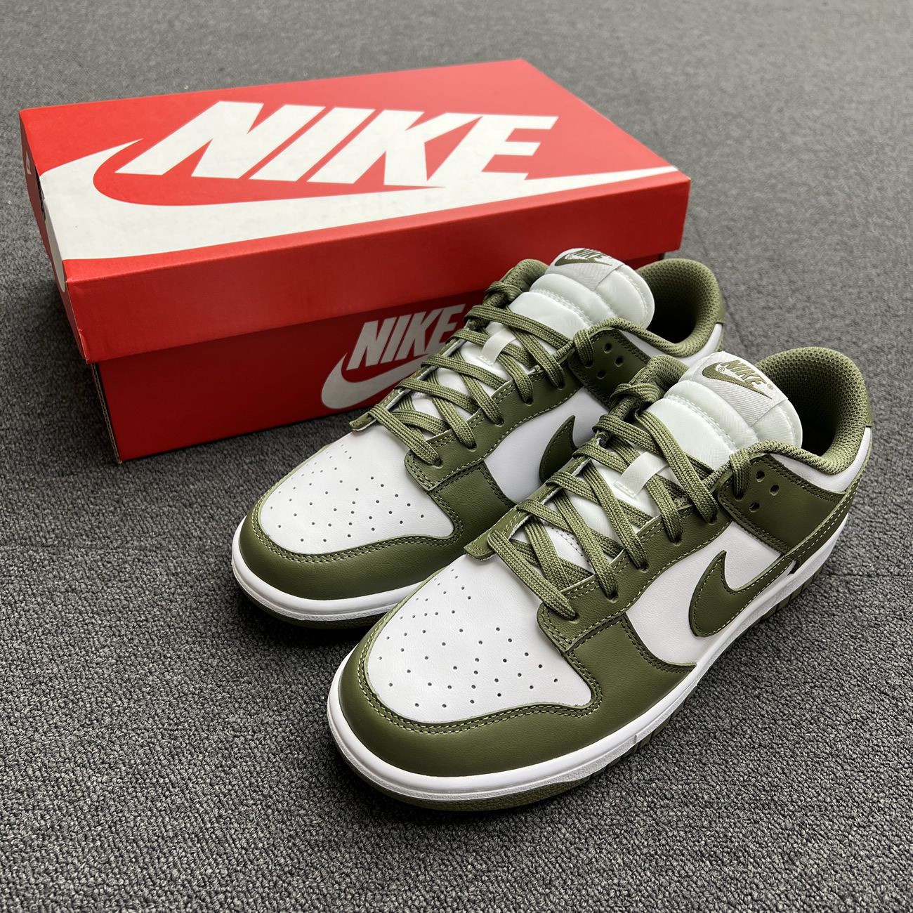 Nike Dunk Low Medium Olive W Dd1503 120 (9) - www.newkick.org