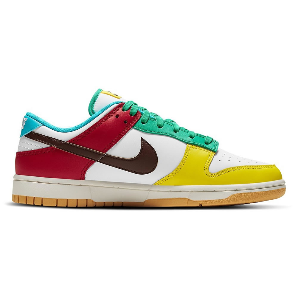 Men Nike Dunk Low Free 99 White (4) - www.newkick.org