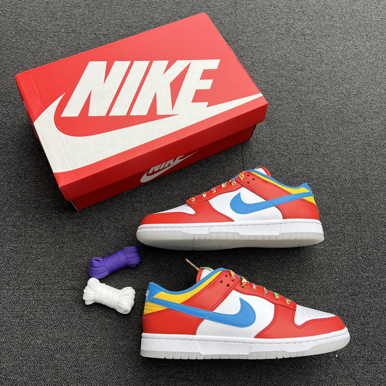 Nike Dunk Low Qs Lebron James Fruity Pebbles Dh8009 600 (10) - www.newkick.org