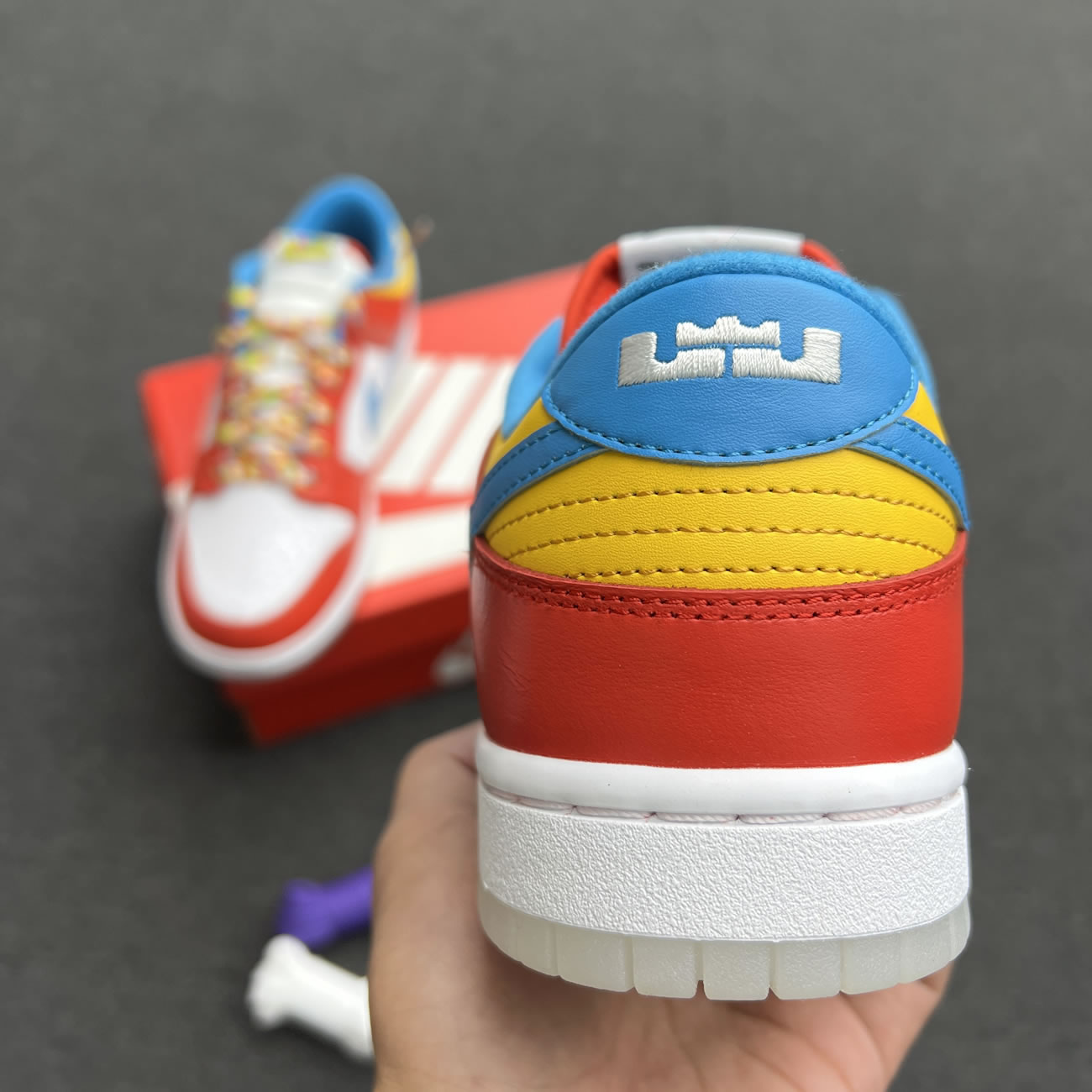 Nike Dunk Low Qs Lebron James Fruity Pebbles Dh8009 600 (11) - www.newkick.org
