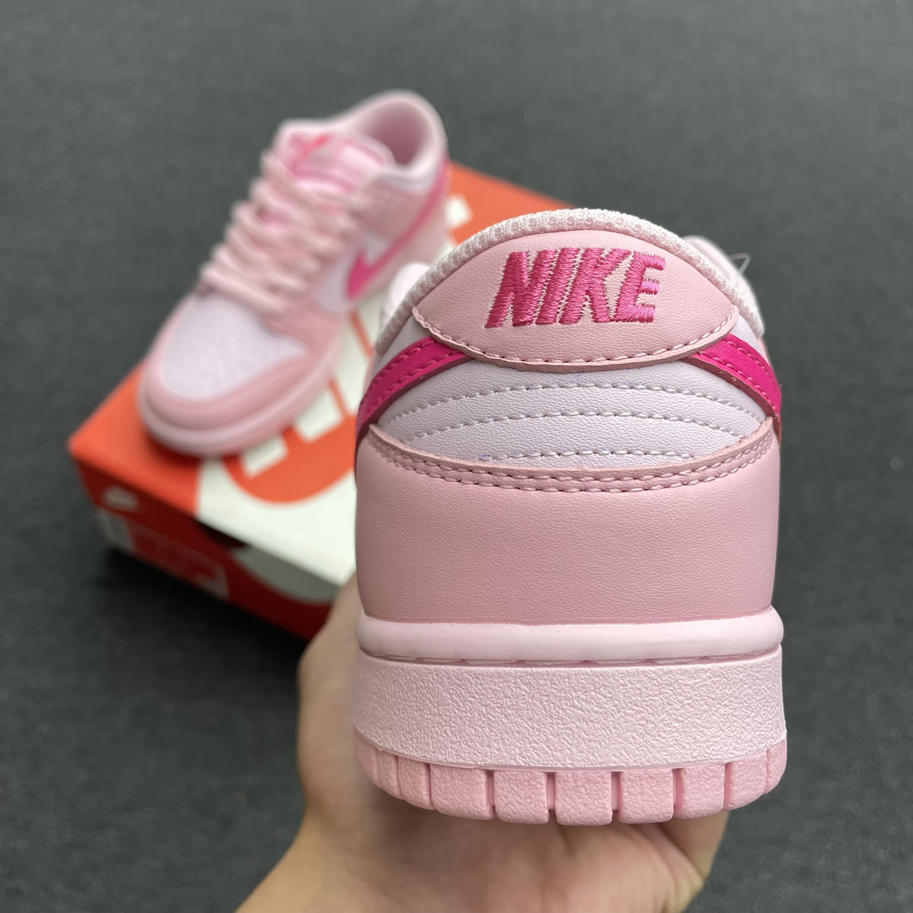 Nike Dunk Low Triple Pink Gs Dh9765 600 (6) - www.newkick.org Nike Dunk Low Triple Pink Gs Dh9765 600 (6) - www.newkick.org