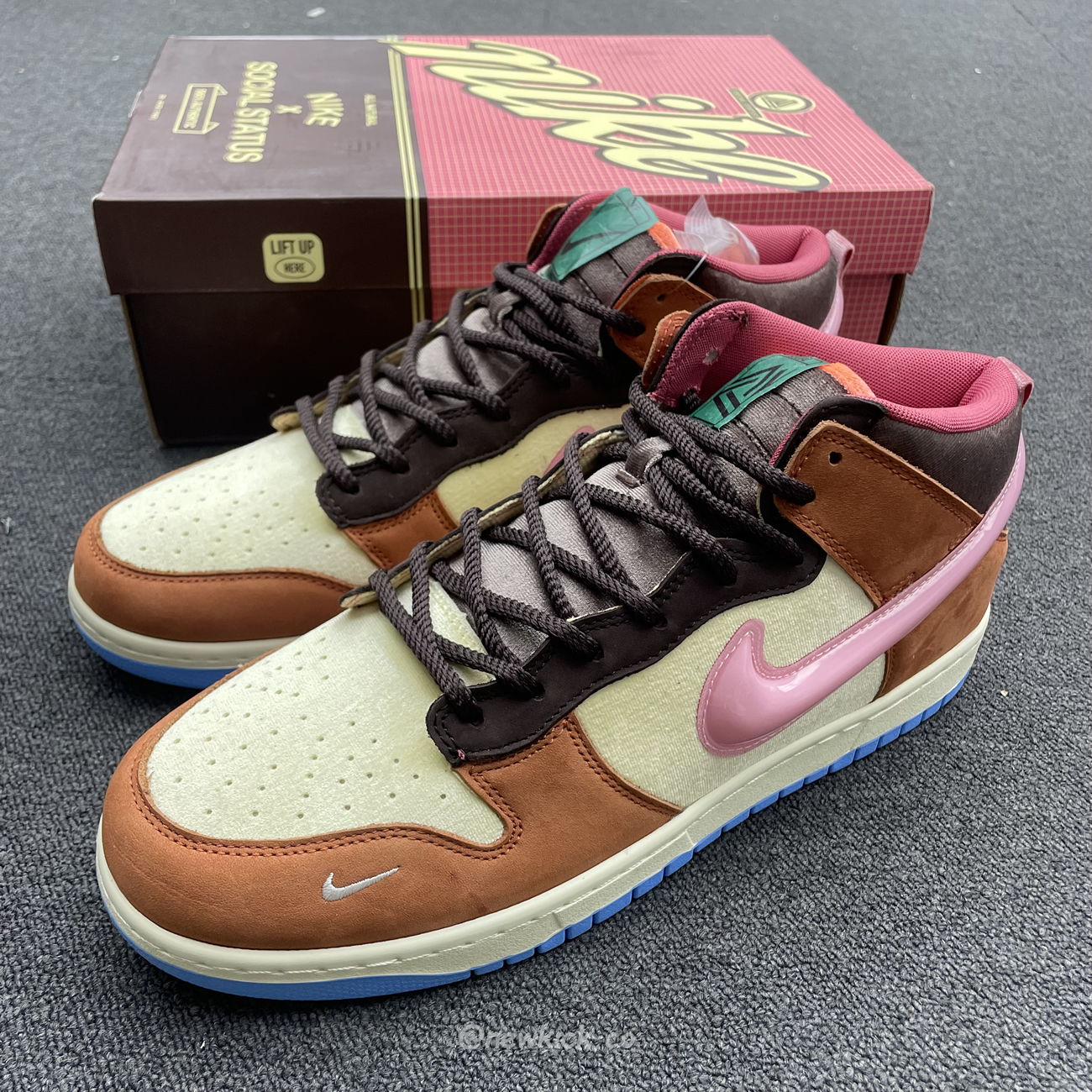 Nike Dunk Mid Social Status Free Lunch Chocolate Milk Dj1173 700 (8) - www.newkick.org Nike Dunk Mid Social Status Free Lunch Chocolate Milk Dj1173 700 (8) - www.newkick.org