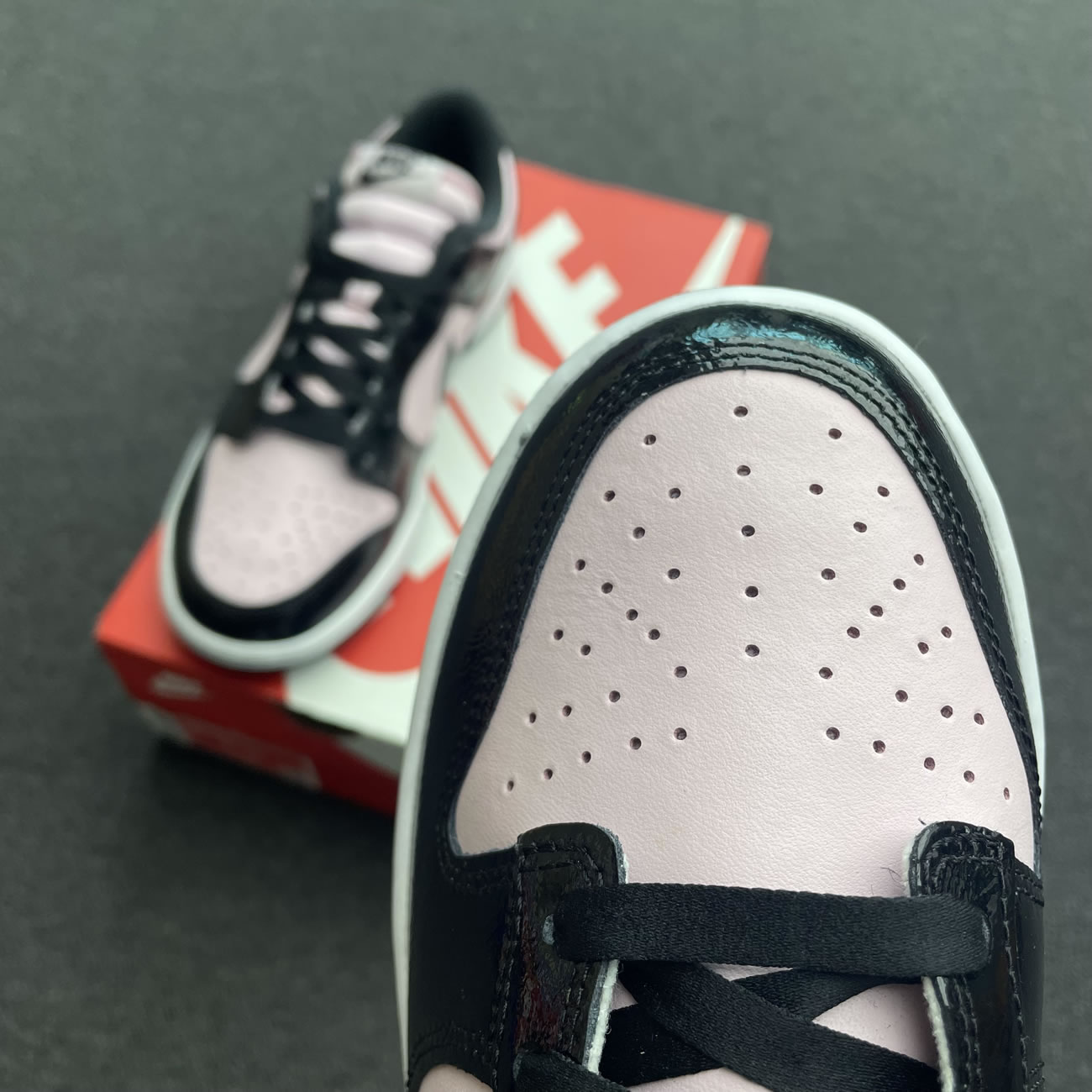 Nike Dunk Low Pink Foam Black W Dj9955 600 (7) - www.newkick.org