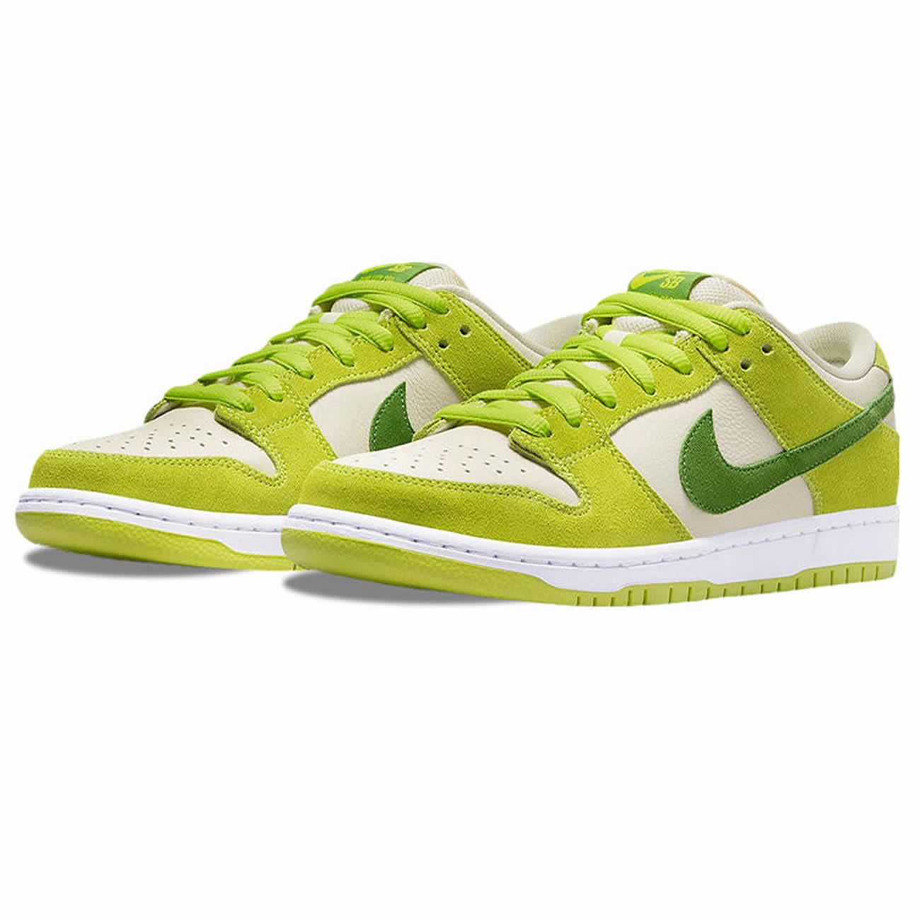 Nike Sb Skateboard Dunk Low Pro Green Apple Dm0807 300 (3) - www.newkick.org