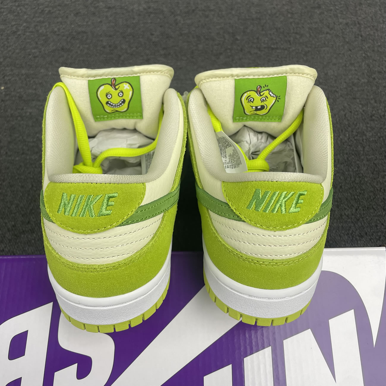 Nike Sb Skateboard Dunk Low Pro Green Apple Dm0807 300 (8) - www.newkick.org
