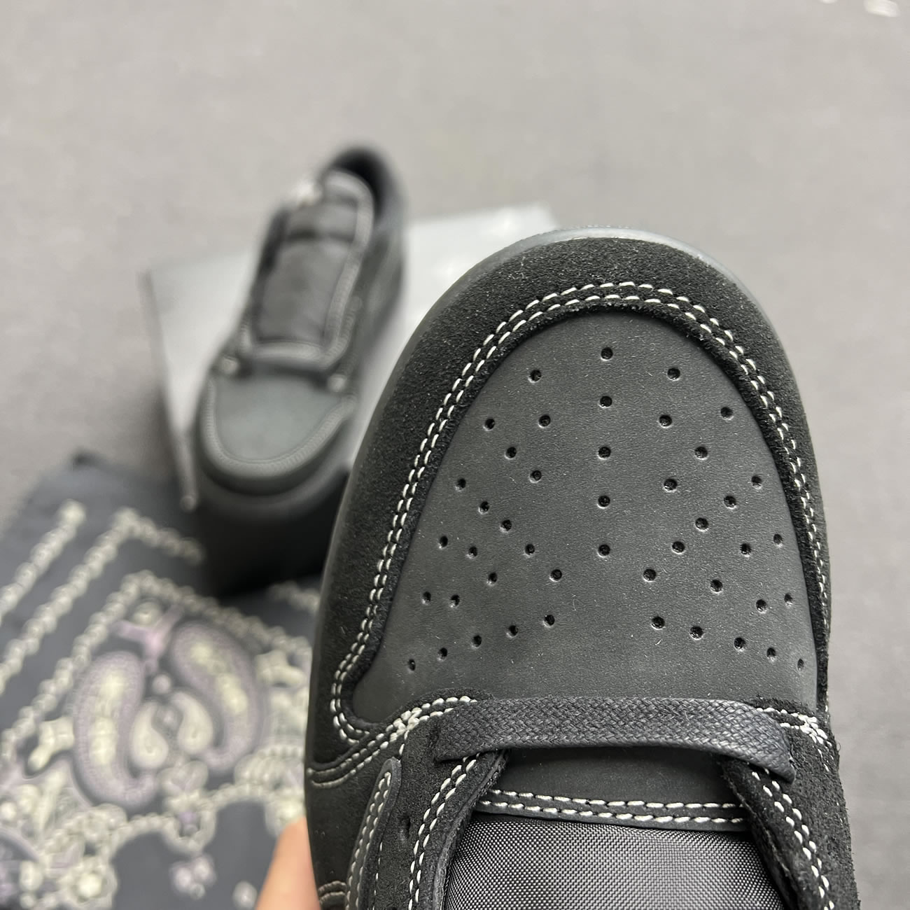Jordan 1 Retro Low Og Sp Travis Scott Black Phantom Dm7866 001 (5) - www.newkick.org Jordan 1 Retro Low Og Sp Travis Scott Black Phantom Dm7866 001 (5) - www.newkick.org
