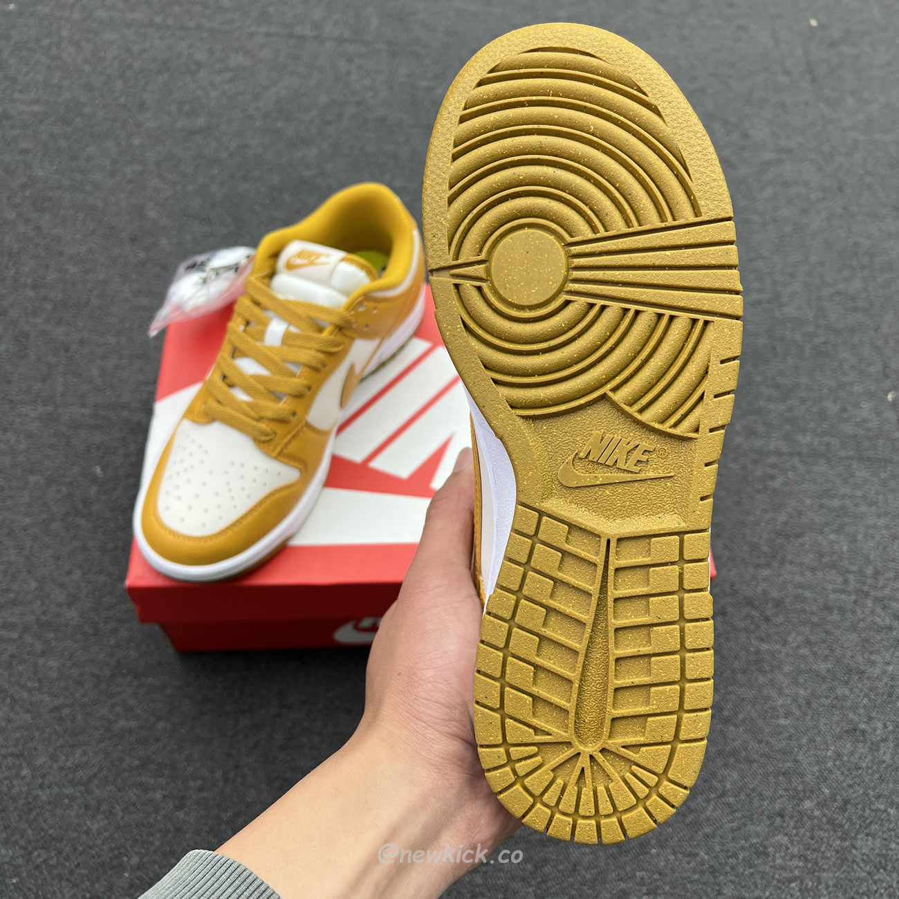 Nike Dunk Low Next Nature Phantom Gold Suede Dn1431 001 (11) - www.newkick.org