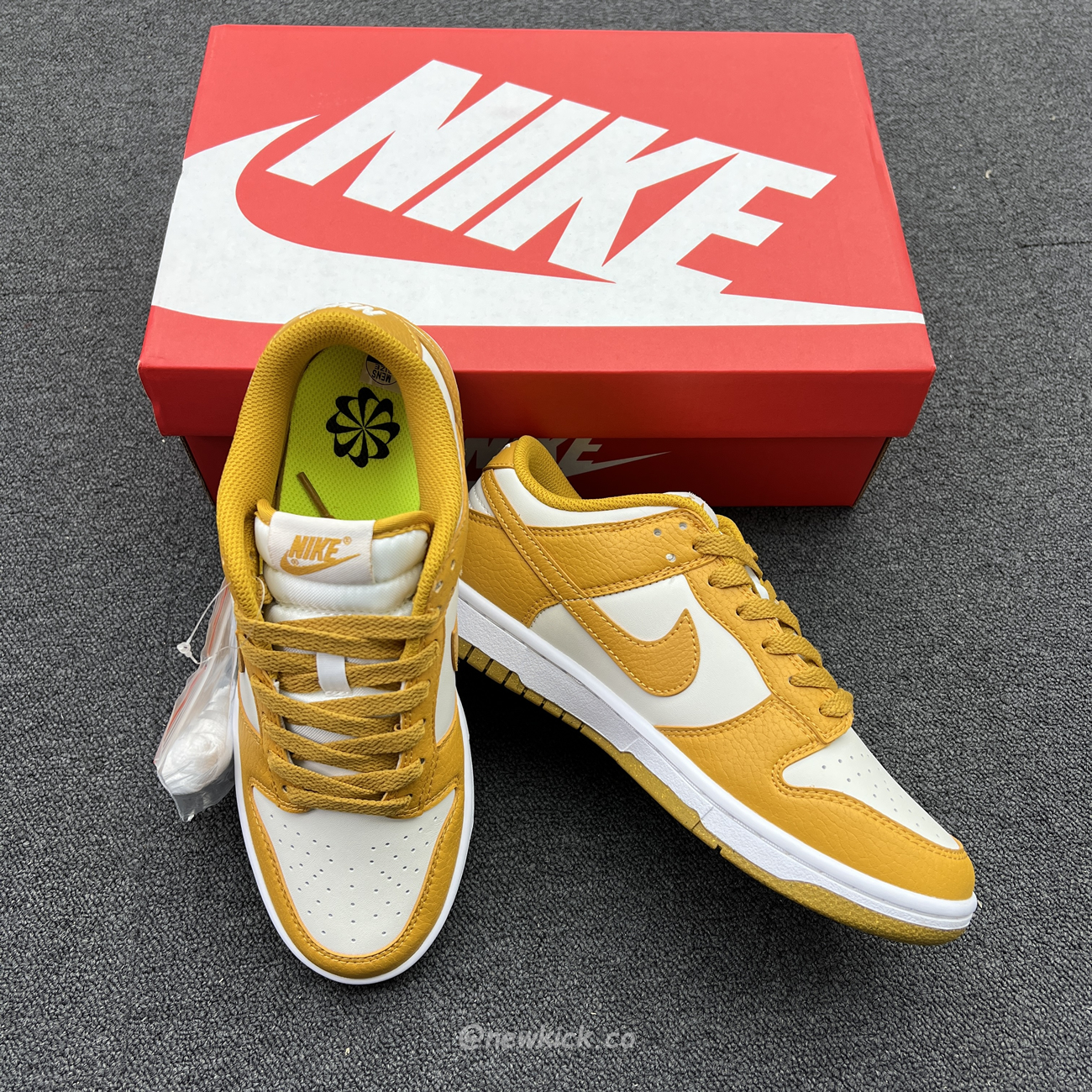 Nike Dunk Low Next Nature Phantom Gold Suede Dn1431 001 (12) - www.newkick.org