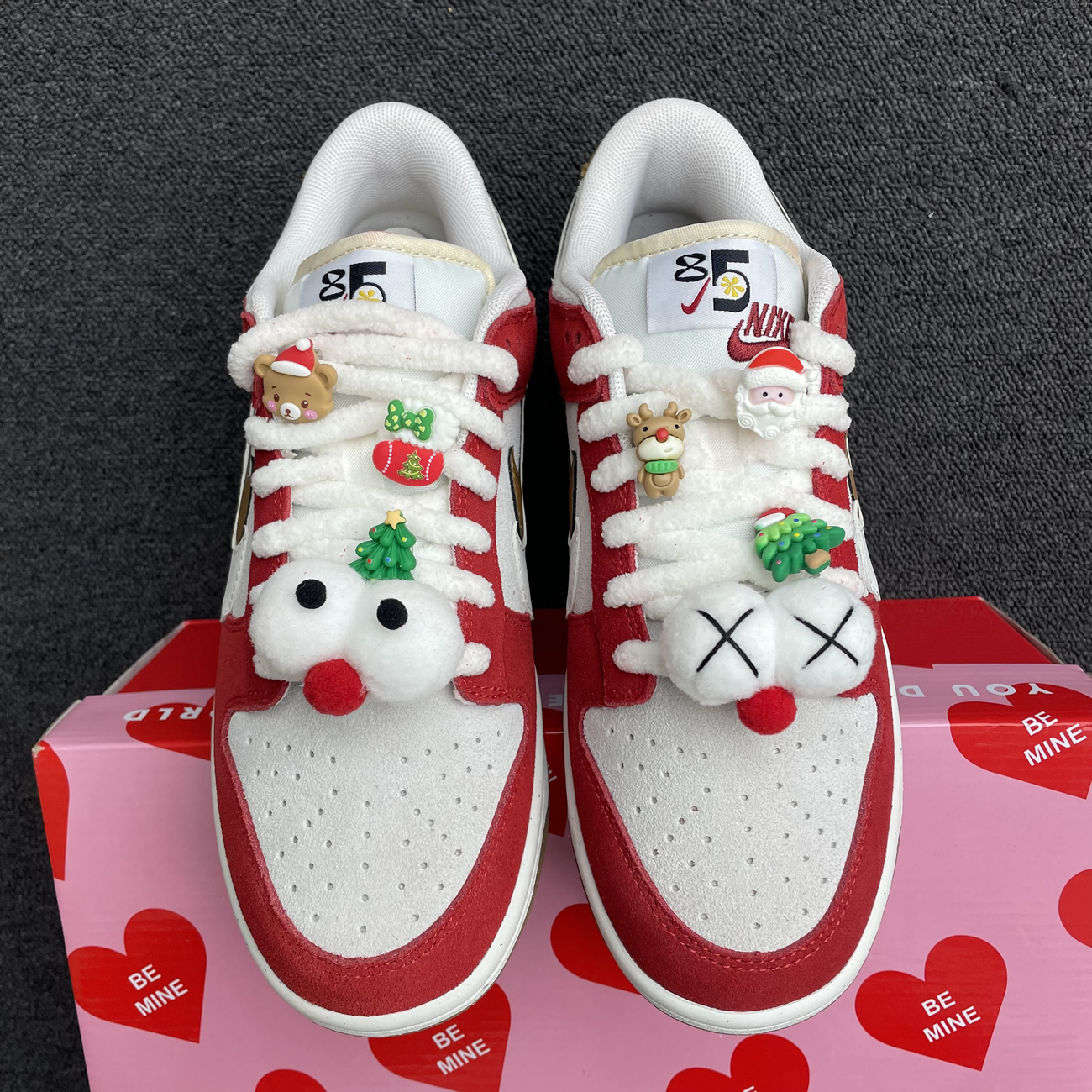 Nike Sb Dunk Low 85 Christmas Red White Brown Do9457 112 (10) - www.newkick.org