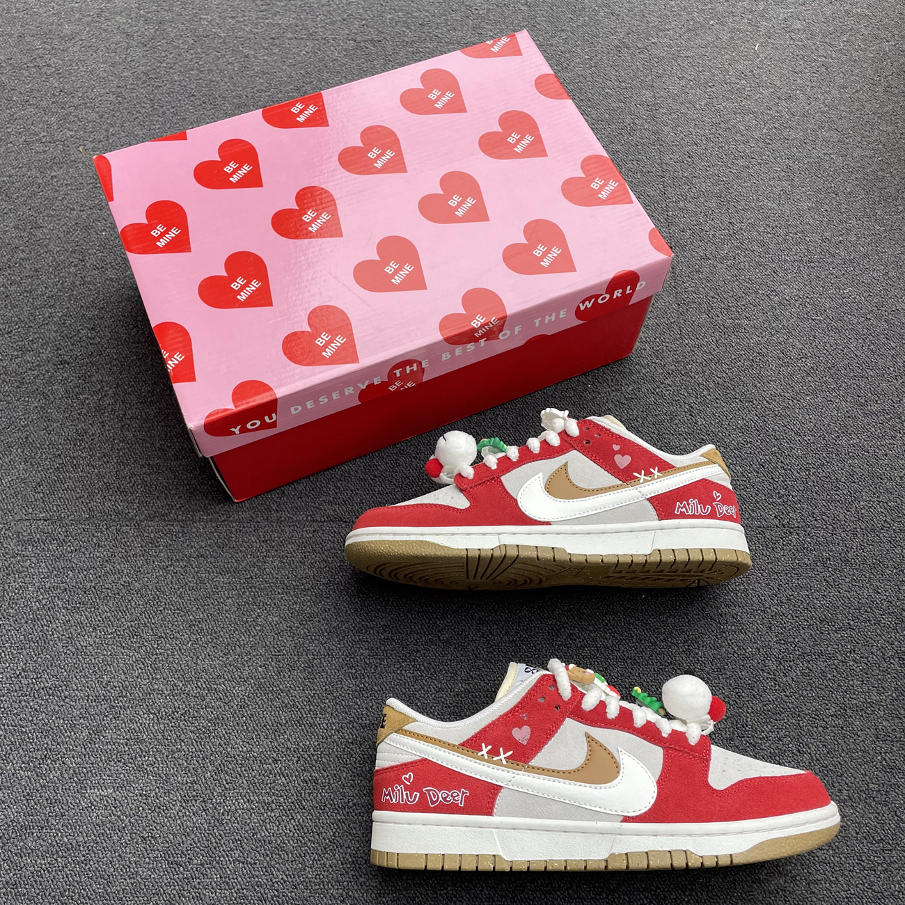 Nike Sb Dunk Low 85 Christmas Red White Brown Do9457 112 (5) - www.newkick.org