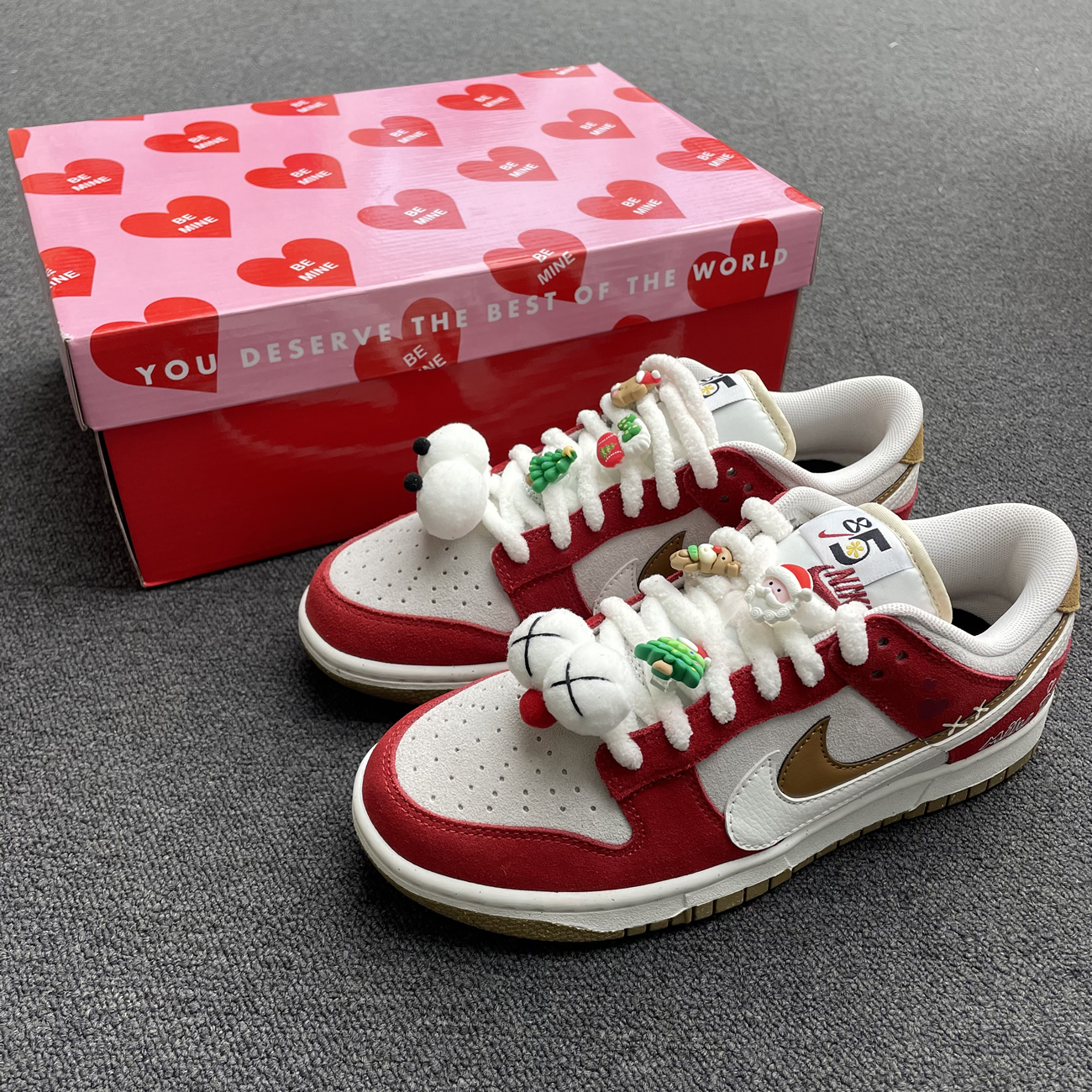 Nike Sb Dunk Low 85 Christmas Red White Brown Do9457 112 (7) - www.newkick.org