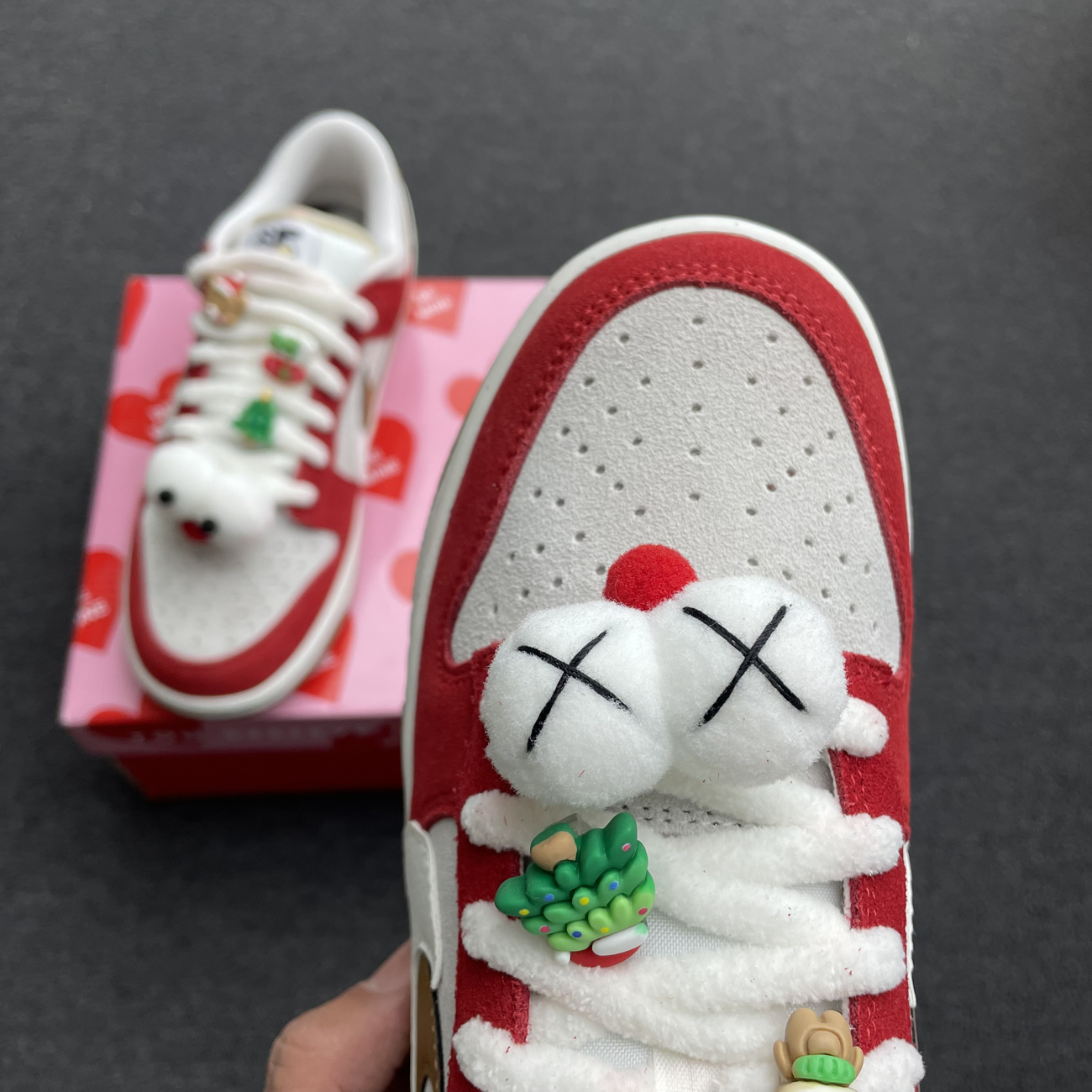 Nike Sb Dunk Low 85 Christmas Red White Brown Do9457 112 (8) - www.newkick.org