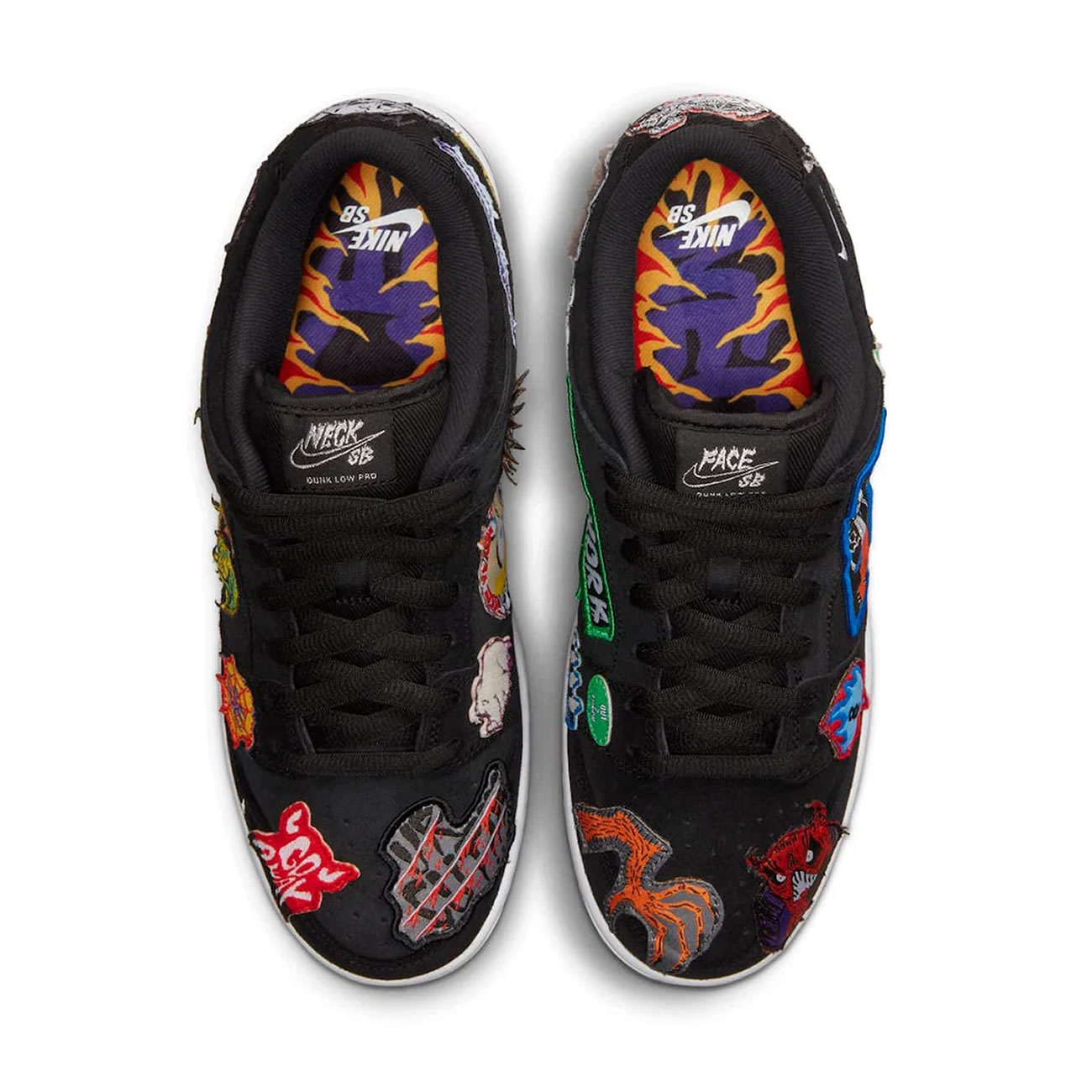 Nike Sb Dunk Low Pro Qs Neckface Dq4488 001 (2) - www.newkick.org