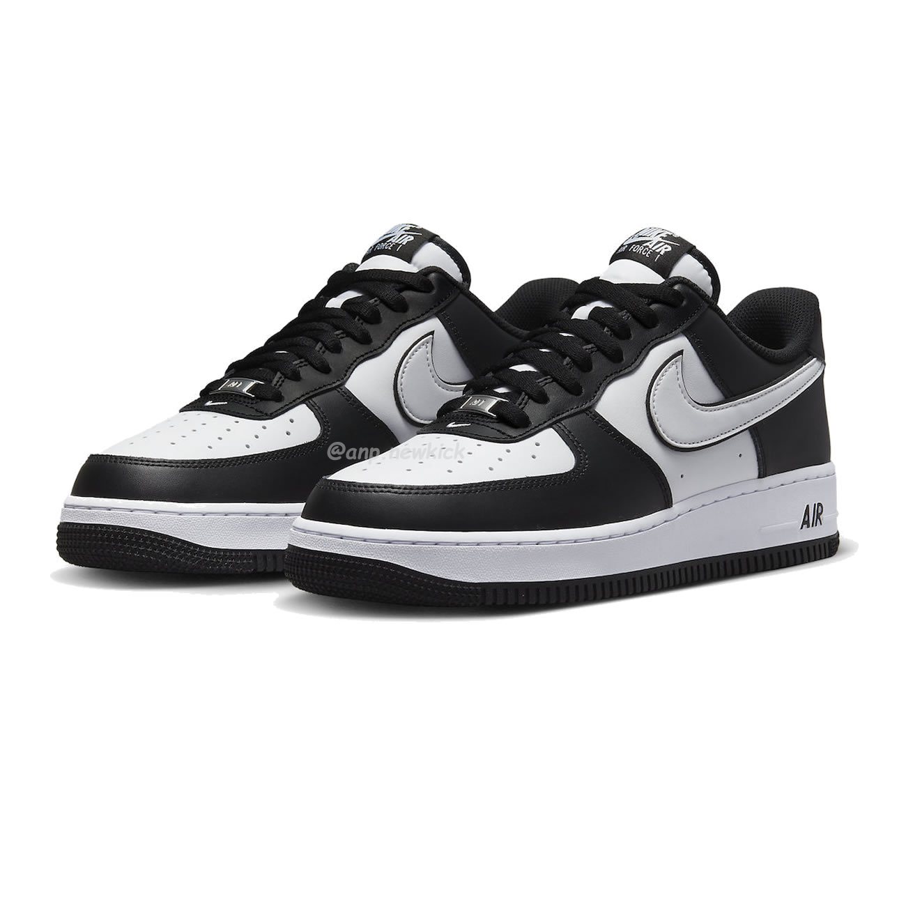 Nike Air Force 1 07 Low White Black Outline Swoosh White Swoosh Panda Dv0788 103 Dv0788 001 (16) - www.newkick.org