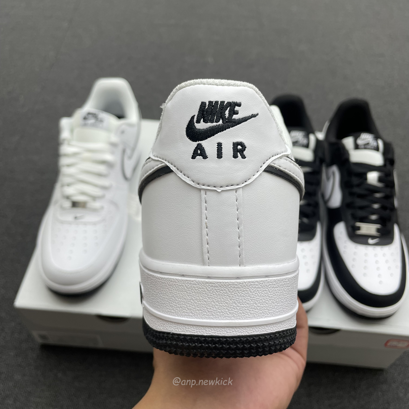 Nike Air Force 1 07 Low White Black Outline Swoosh White Swoosh Panda Dv0788 103 Dv0788 001 (3) - www.newkick.org