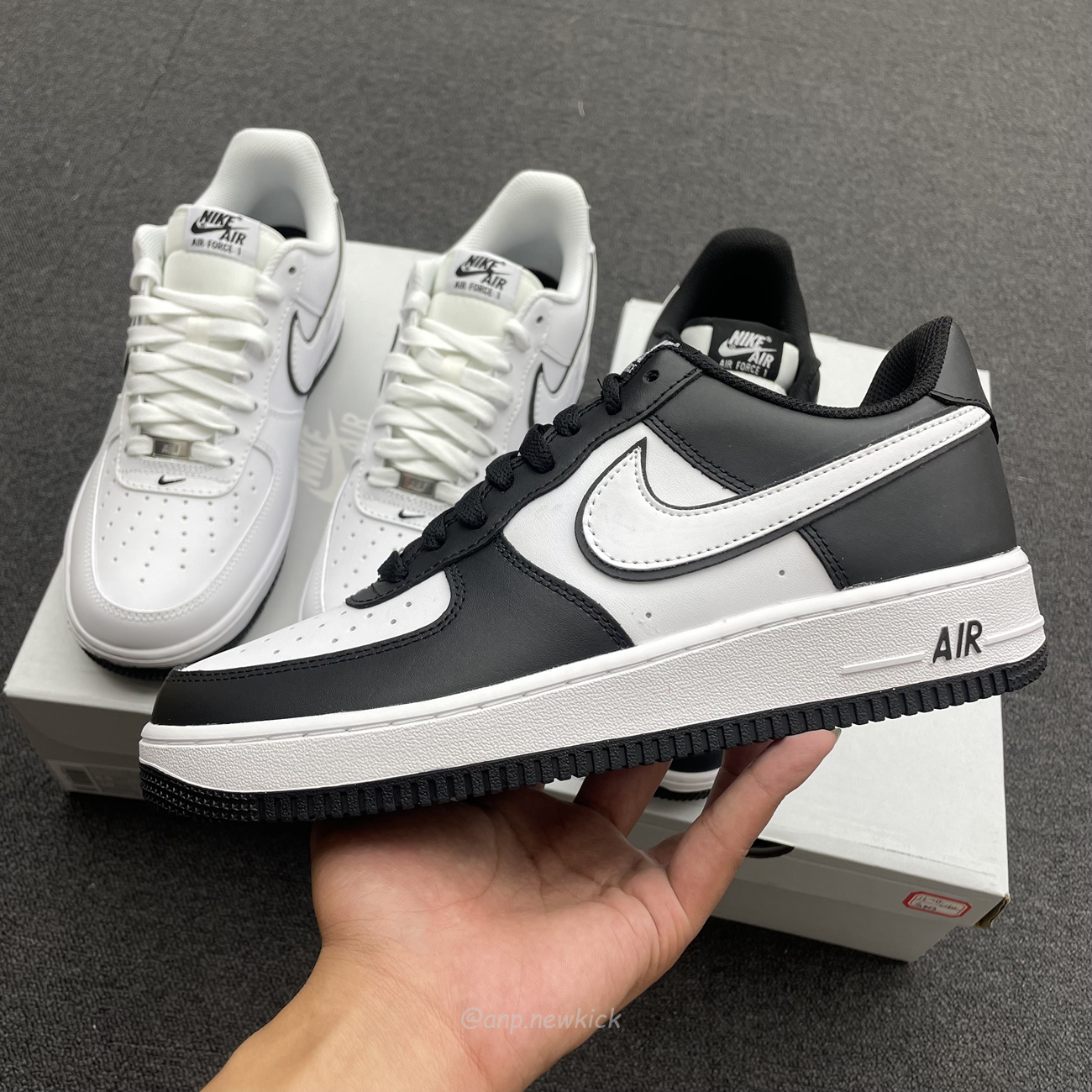 Nike Air Force 1 07 Low White Black Outline Swoosh White Swoosh Panda Dv0788 103 Dv0788 001 (4) - www.newkick.org