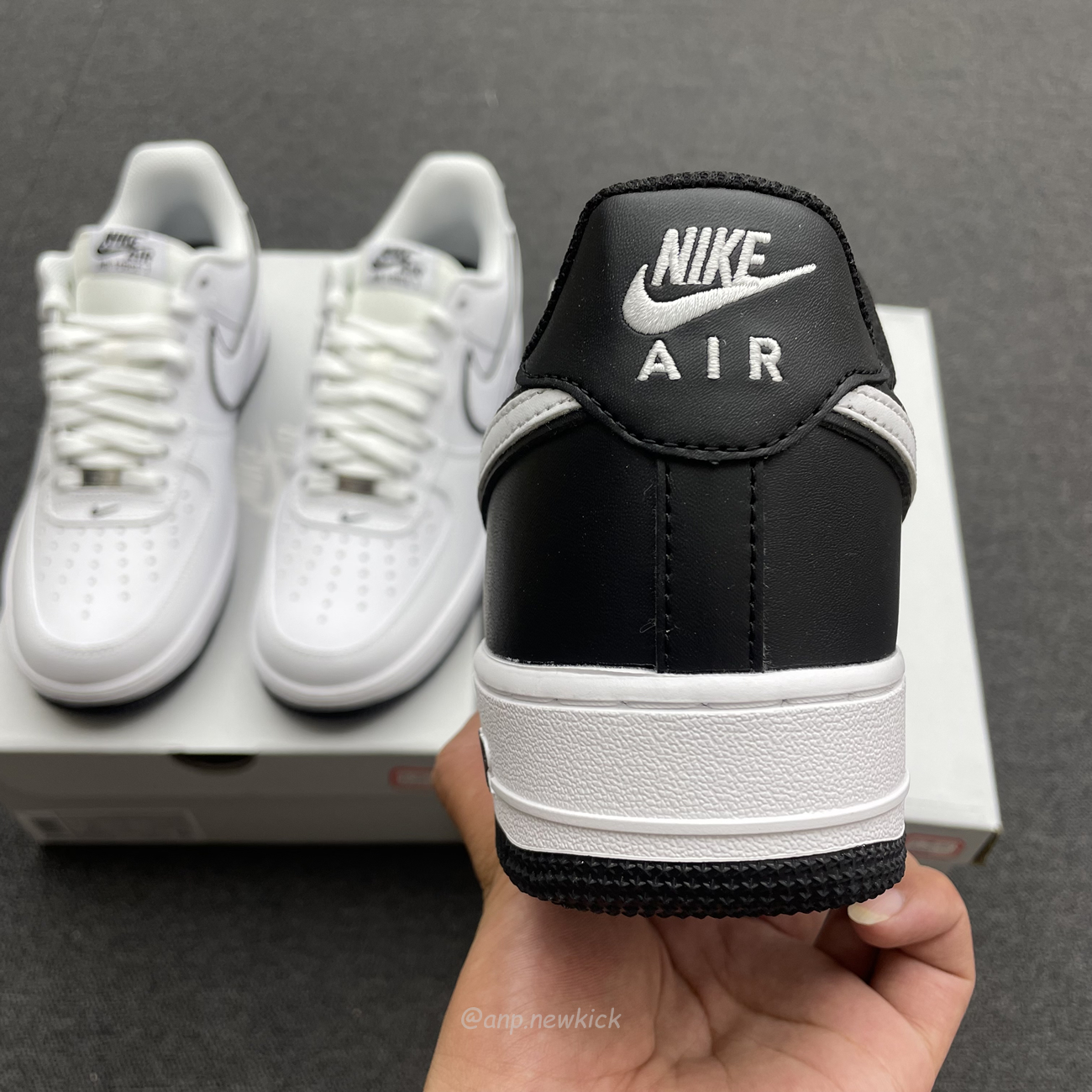 Nike Air Force 1 07 Low White Black Outline Swoosh White Swoosh Panda Dv0788 103 Dv0788 001 (6) - www.newkick.org