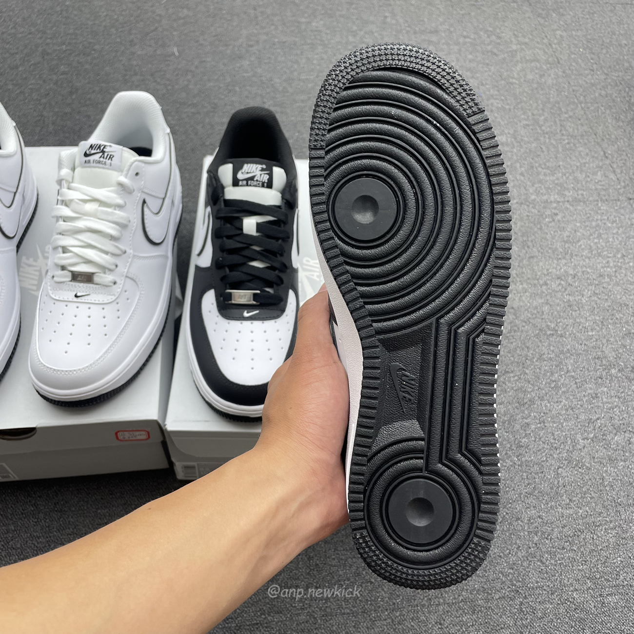 Nike Air Force 1 07 Low White Black Outline Swoosh White Swoosh Panda Dv0788 103 Dv0788 001 (7) - www.newkick.org