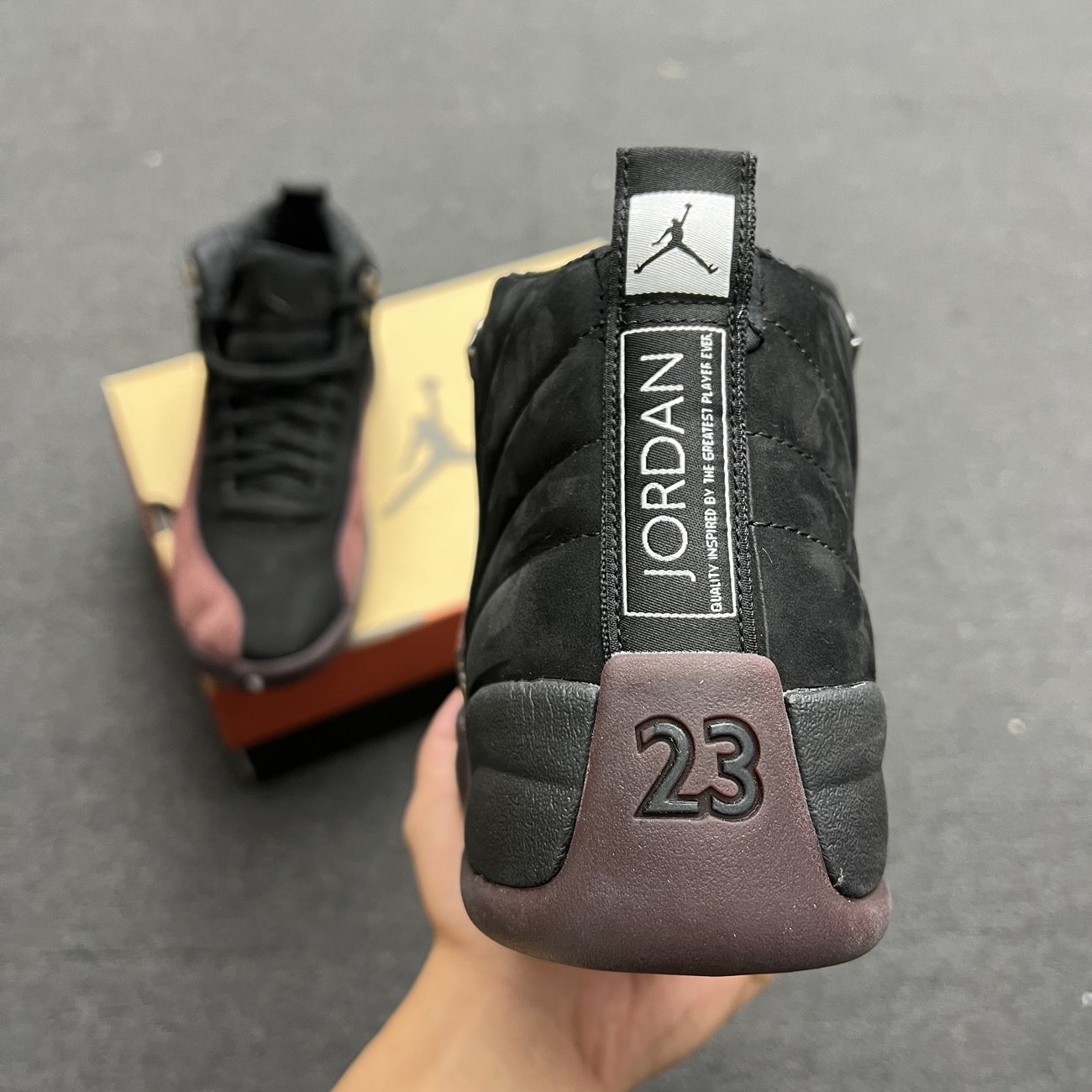 Air Jordan 12 Retro A Ma Maniére Black Dv6989 001 (10) - www.newkick.org