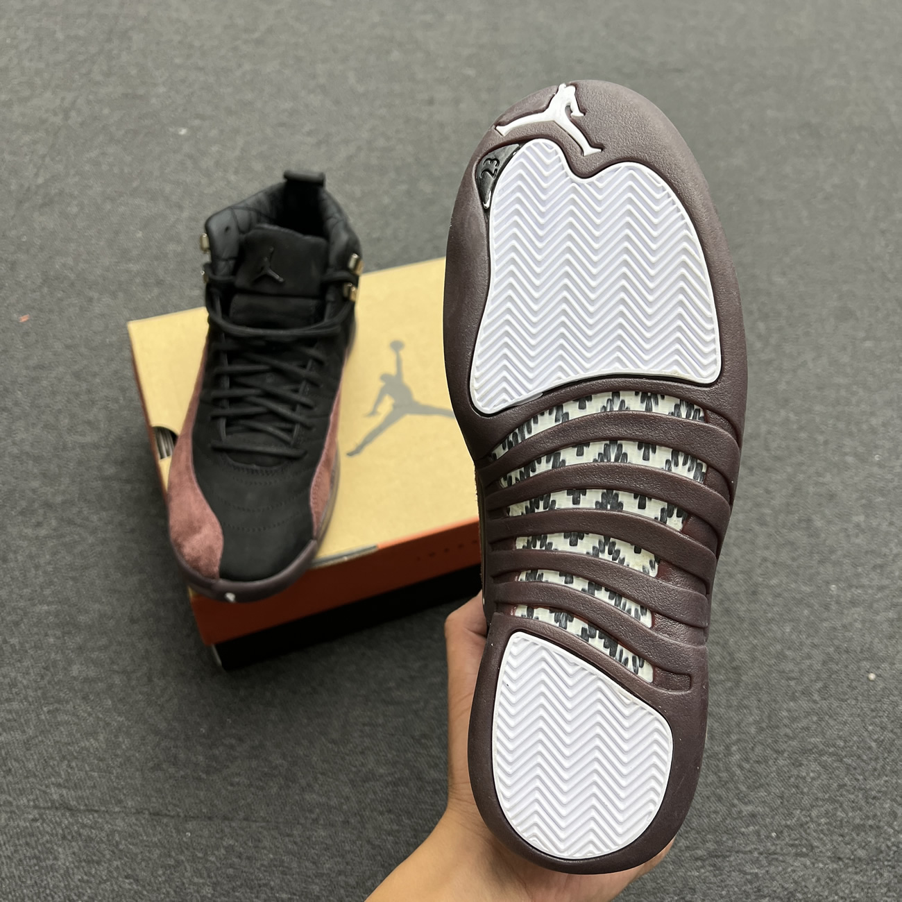 Air Jordan 12 Retro A Ma Maniére Black Dv6989 001 (11) - www.newkick.org