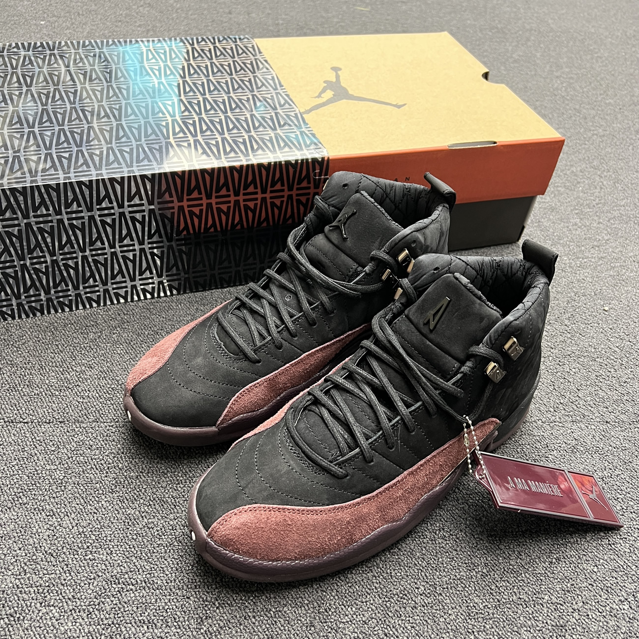 Air Jordan 12 Retro A Ma Maniére Black Dv6989 001 (12) - www.newkick.org