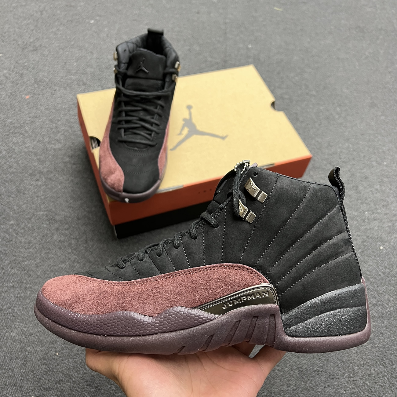Air Jordan 12 Retro A Ma Maniére Black Dv6989 001 (14) - www.newkick.org