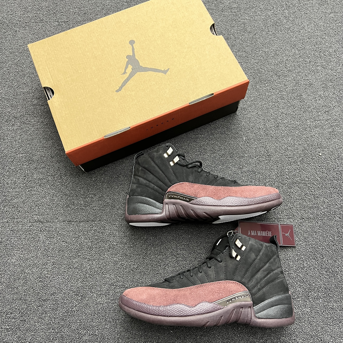 Air Jordan 12 Retro A Ma Maniére Black Dv6989 001 (16) - www.newkick.org
