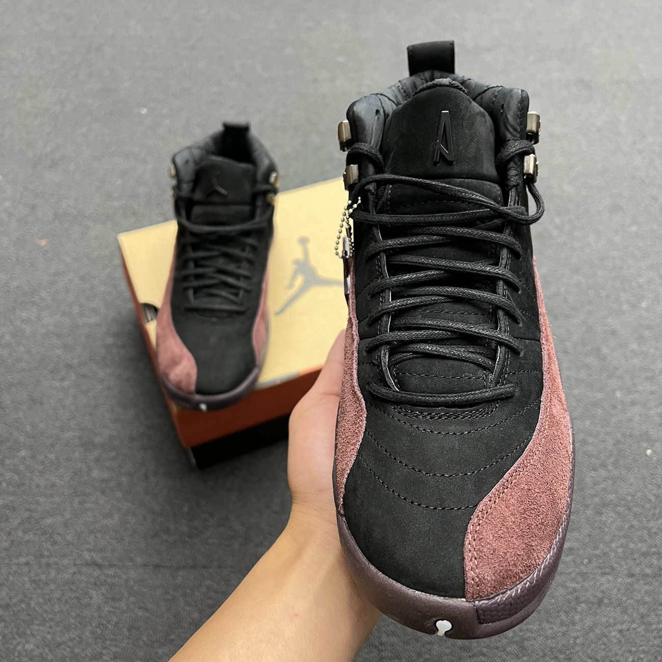 Air Jordan 12 Retro A Ma Maniére Black Dv6989 001 (8) - www.newkick.org