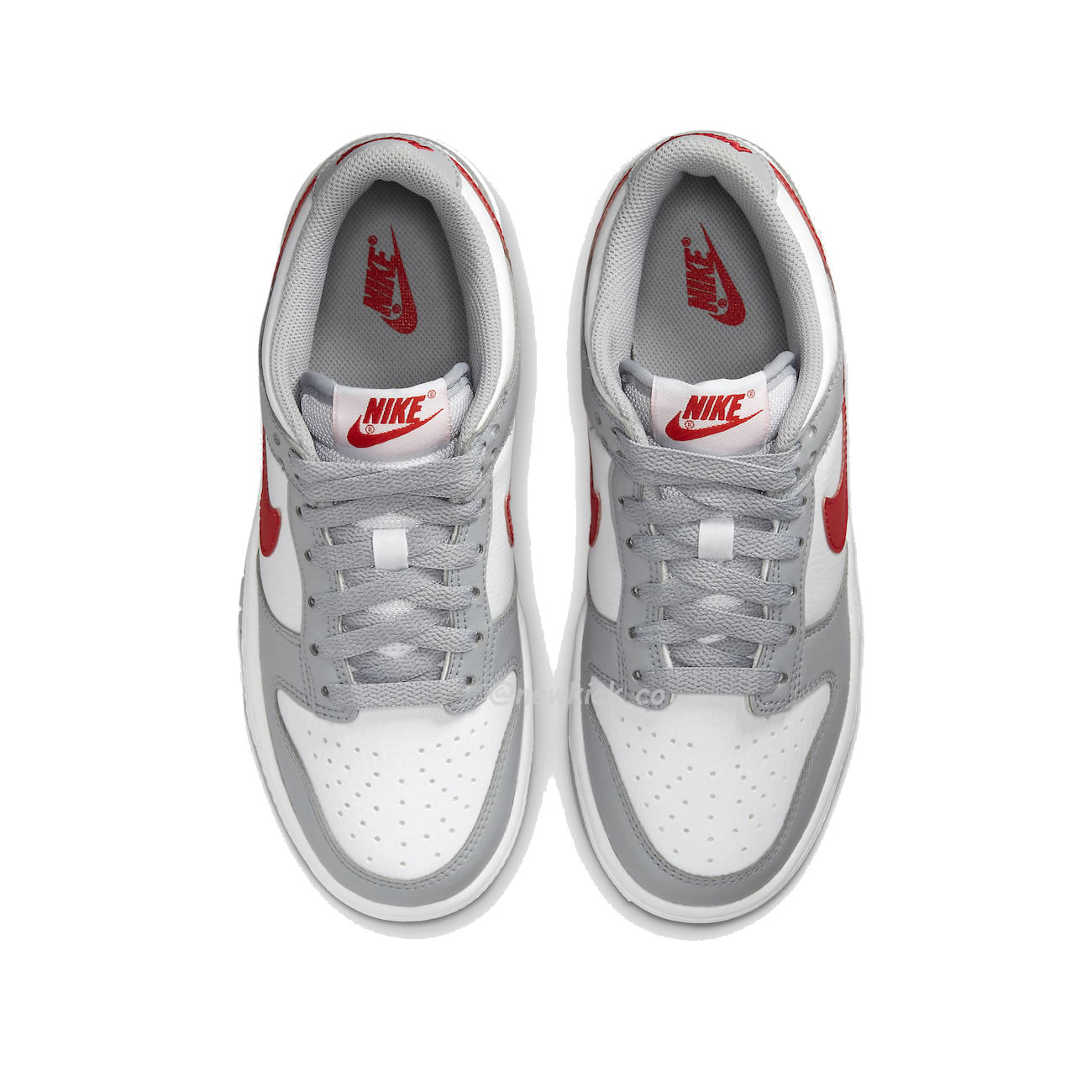 Nike Dunk Low White Wolf Grey University Red Gs Dv7149 001 (4) - www.newkick.vip Nike Dunk Low White Wolf Grey University Red Gs Dv7149 001 (4) - www.newkick.vip