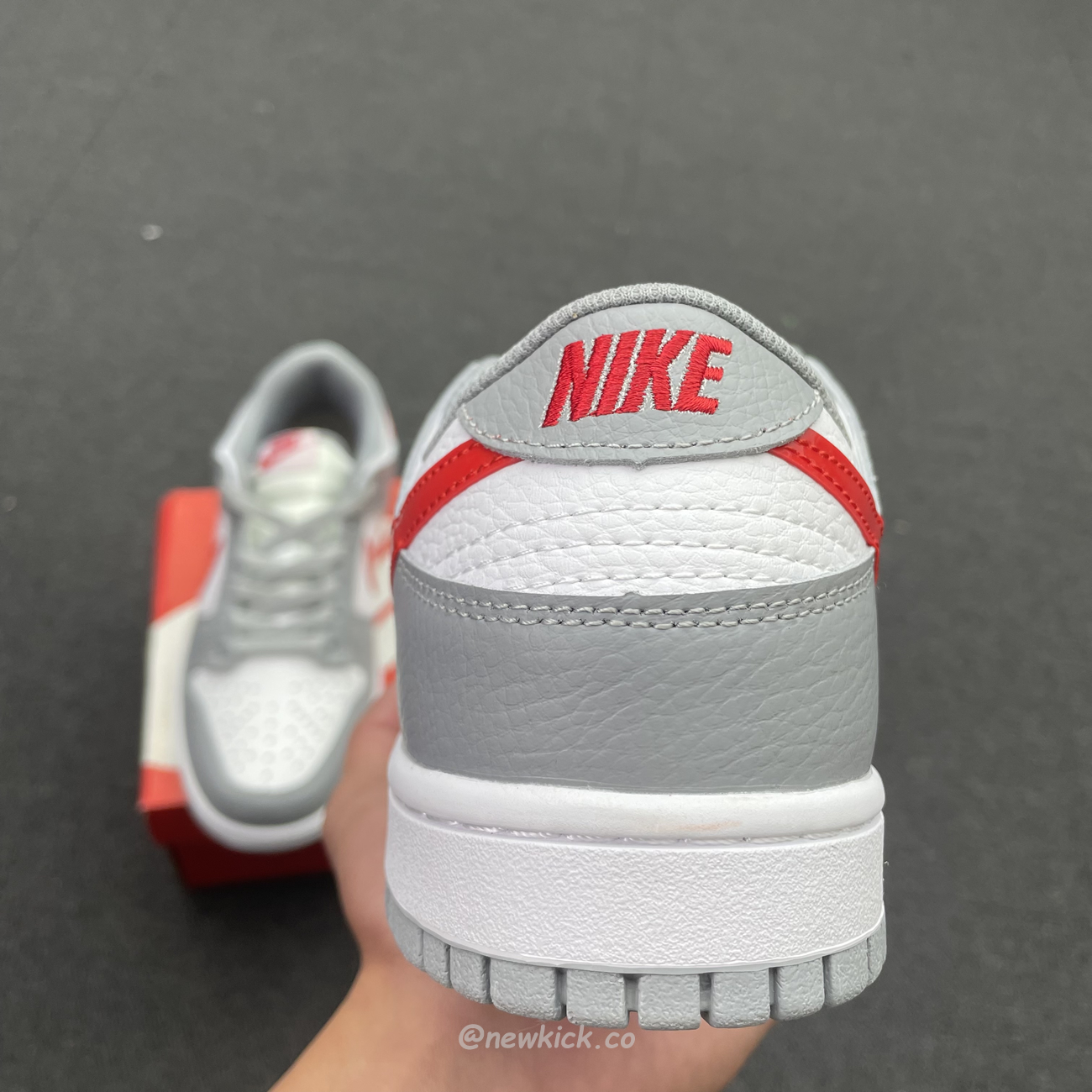 Nike Dunk Low White Wolf Grey University Red Gs Dv7149 001 (9) - www.newkick.vip Nike Dunk Low White Wolf Grey University Red Gs Dv7149 001 (9) - www.newkick.vip