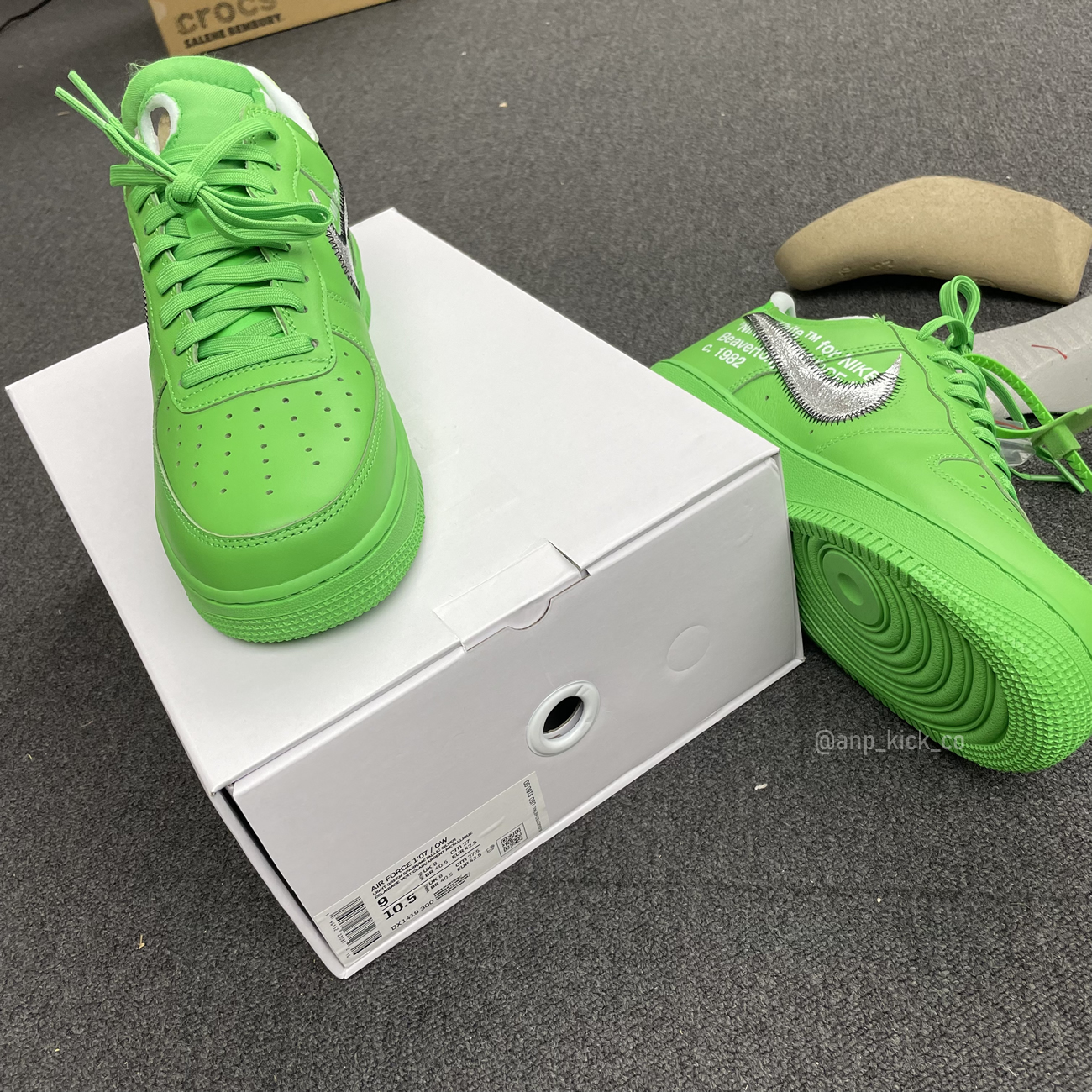 Off White Nike Air Force 1 Low Light Green (12) - www.newkick.org Off White Nike Air Force 1 Low Light Green (12) - www.newkick.org