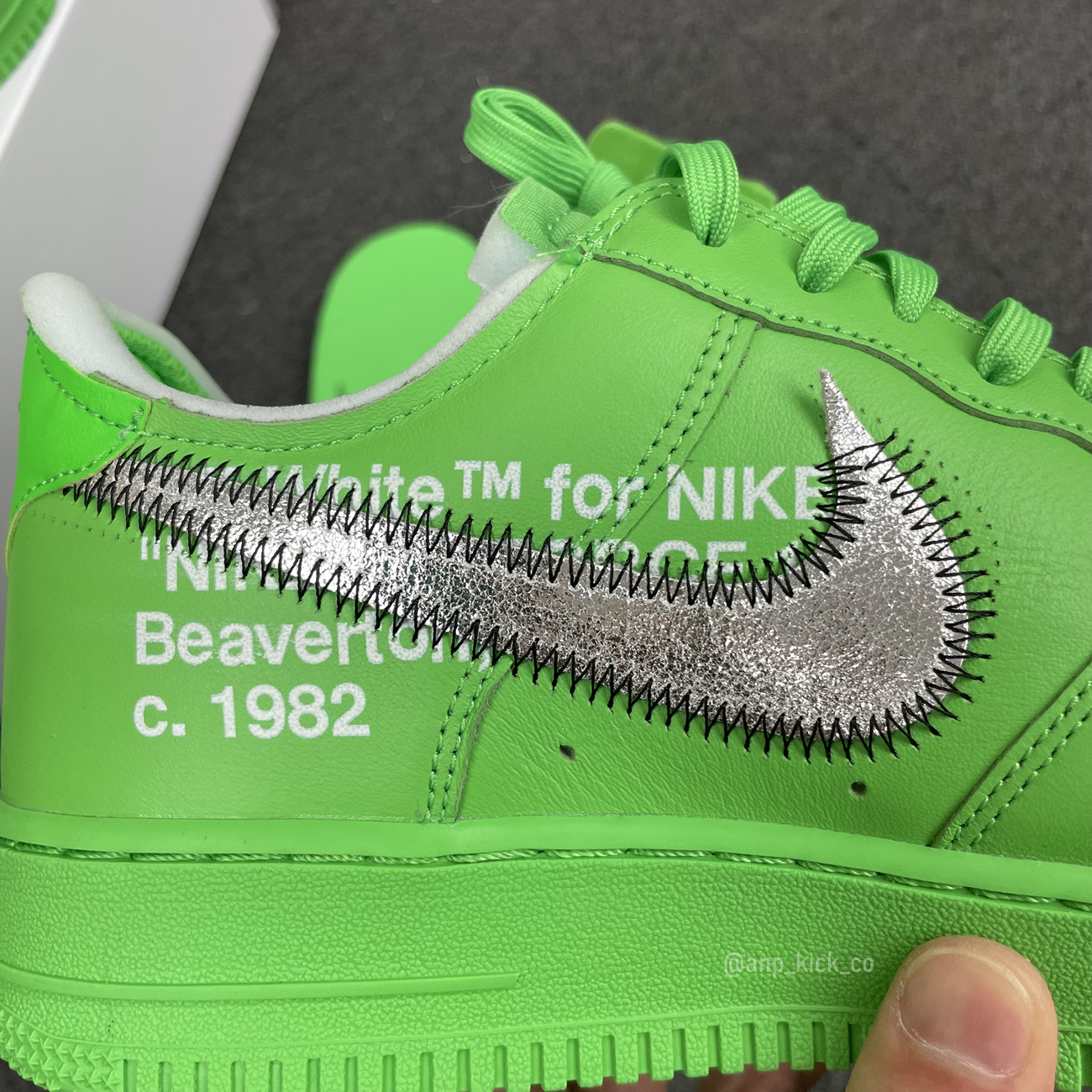Off White Nike Air Force 1 Low Light Green (14) - www.newkick.org Off White Nike Air Force 1 Low Light Green (14) - www.newkick.org