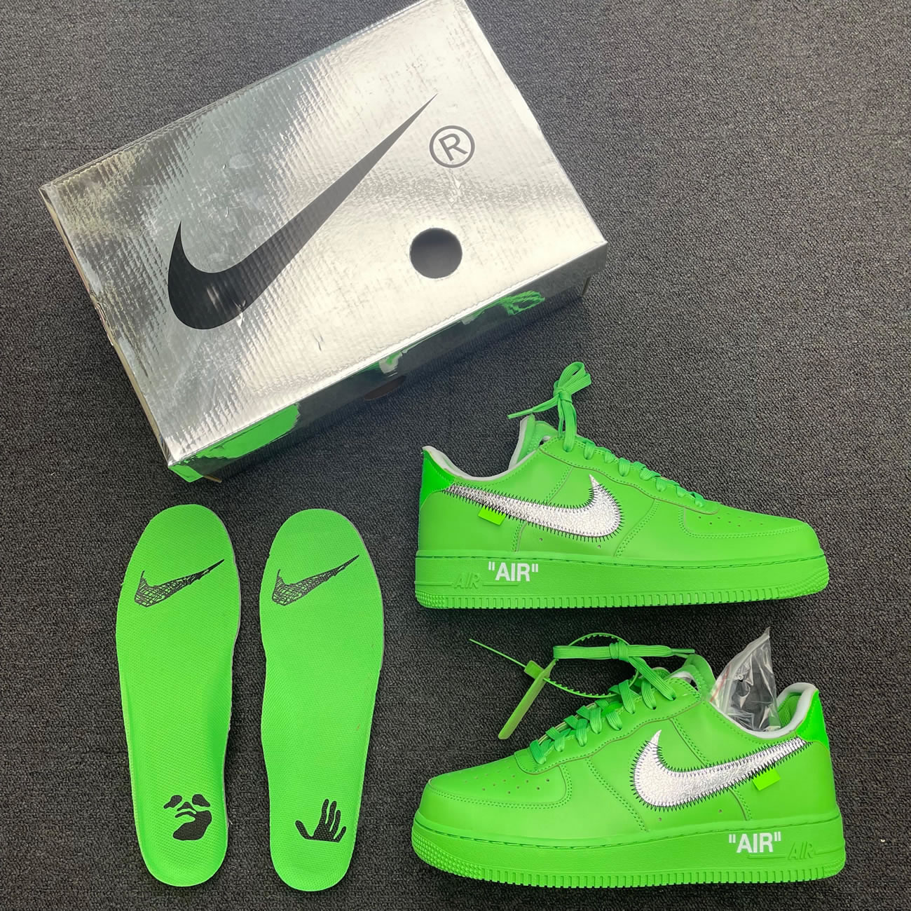 Off White Nike Air Force 1 Low Light Green (40) - www.newkick.org Off White Nike Air Force 1 Low Light Green (40) - www.newkick.org