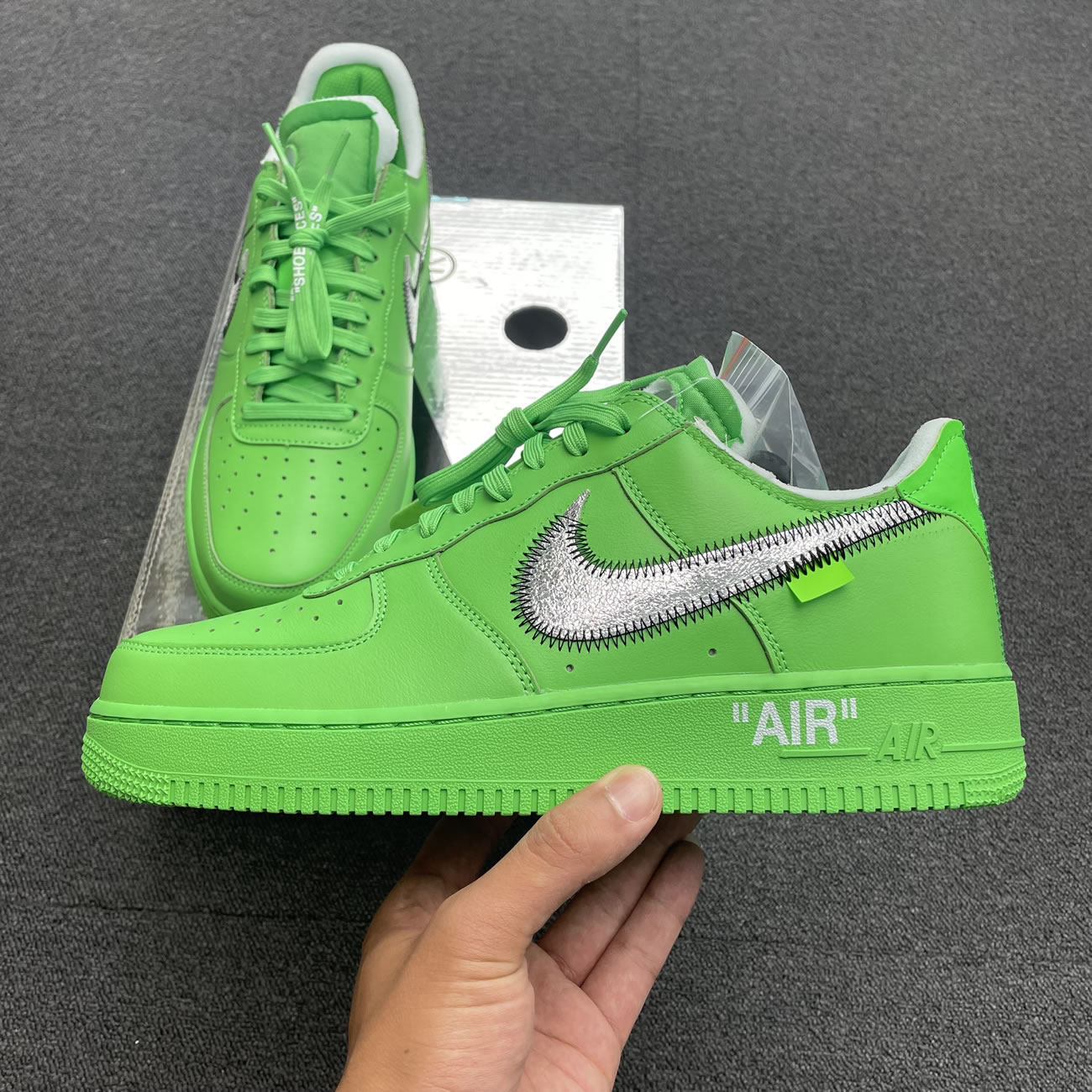 Off White Nike Air Force 1 Low Light Green (42) - www.newkick.org Off White Nike Air Force 1 Low Light Green (42) - www.newkick.org