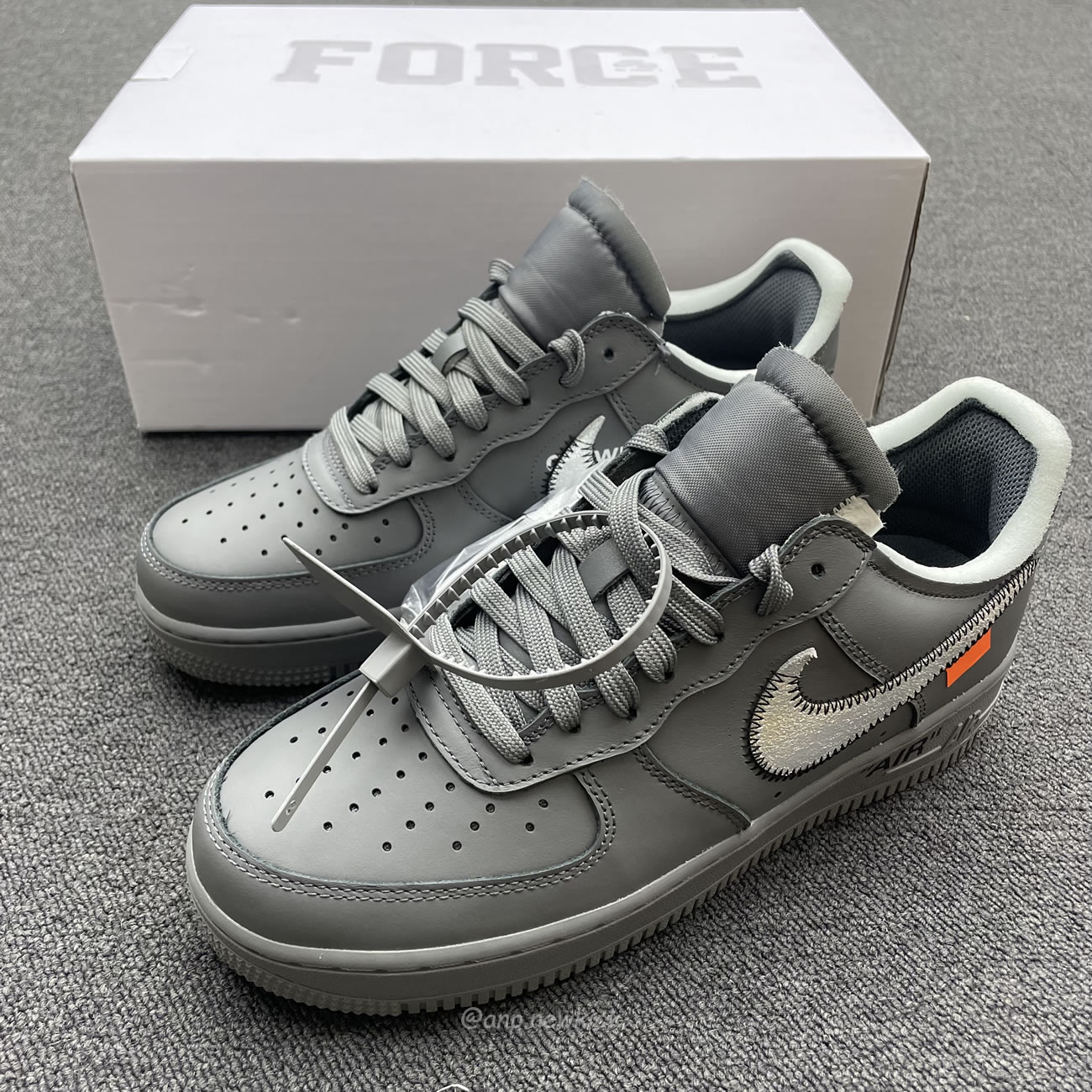 Nike Air Force 1 Low Off White Ghost Grey Dx1419 500 (7) - www.newkick.org Nike Air Force 1 Low Off White Ghost Grey Dx1419 500 (7) - www.newkick.org