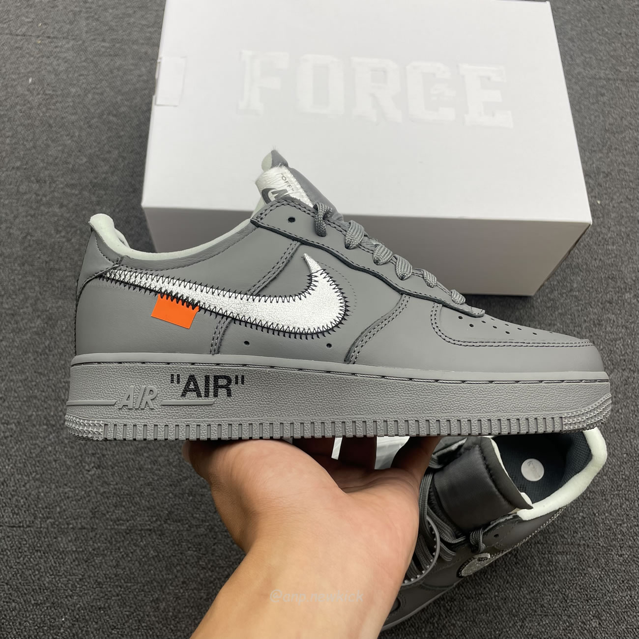Nike Air Force 1 Low Off White Ghost Grey Dx1419 500 (9) - www.newkick.org Nike Air Force 1 Low Off White Ghost Grey Dx1419 500 (9) - www.newkick.org