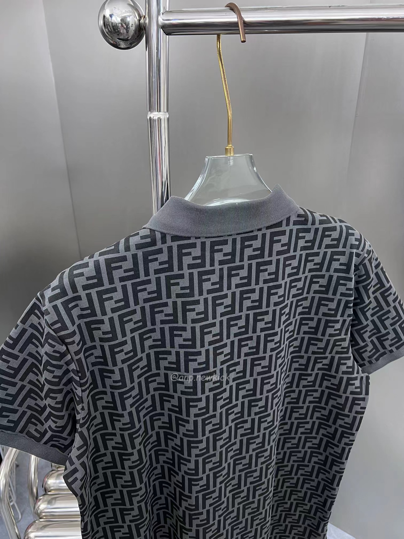 Fendi Ff Black Polo T Shirt (8) - www.newkick.org Fendi Ff Black Polo T Shirt (8) - www.newkick.org