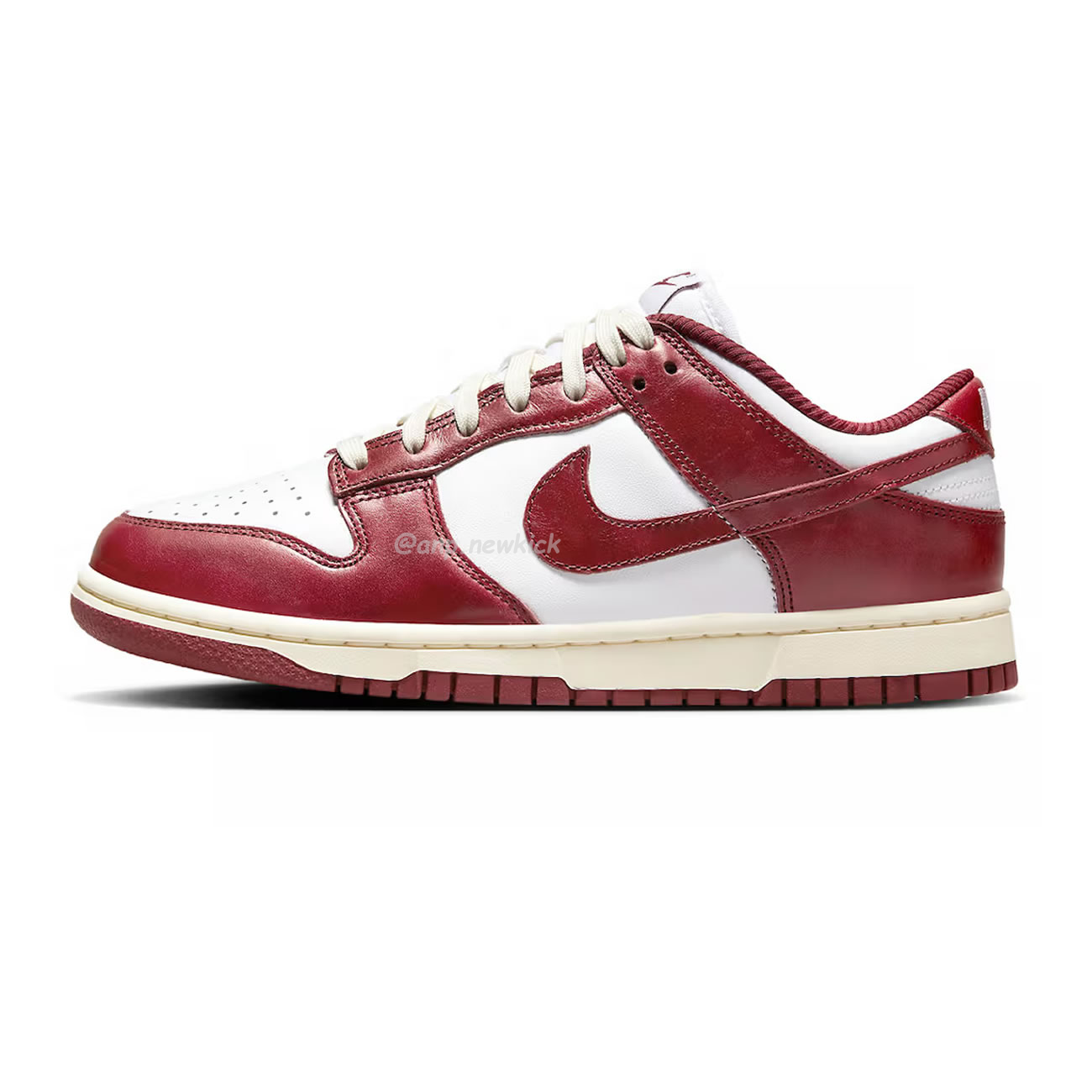 Nike Dunk Low Prm Vintage Team Red Fj4555 100 (1) - www.newkick.org