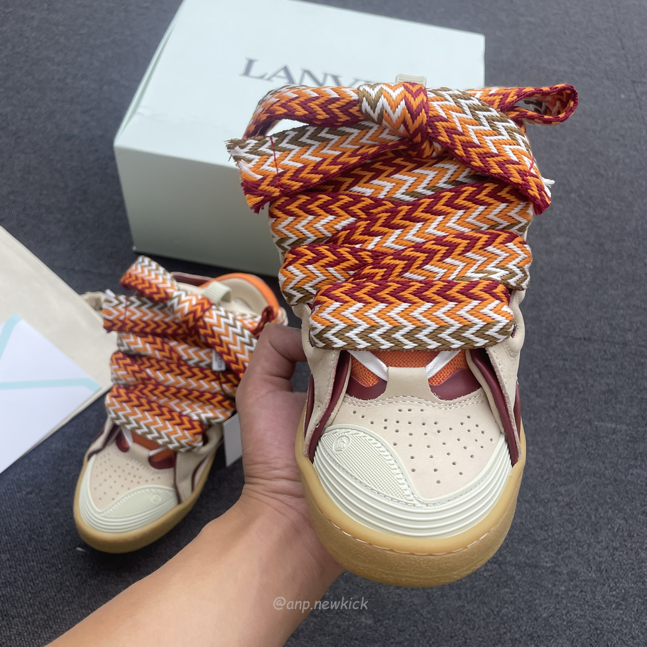 Lanvin Curb Sneakers Fmskrk11dragb518 (4) - www.newkick.org