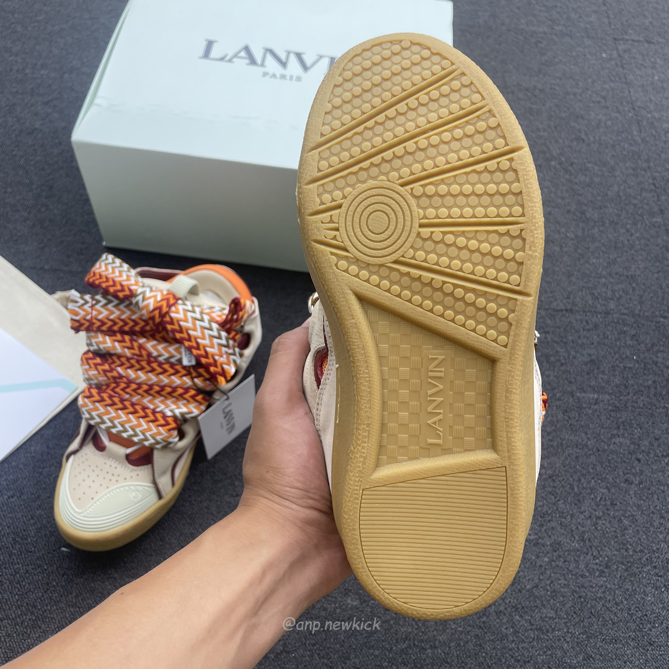 Lanvin Curb Sneakers Fmskrk11dragb518 (5) - www.newkick.org