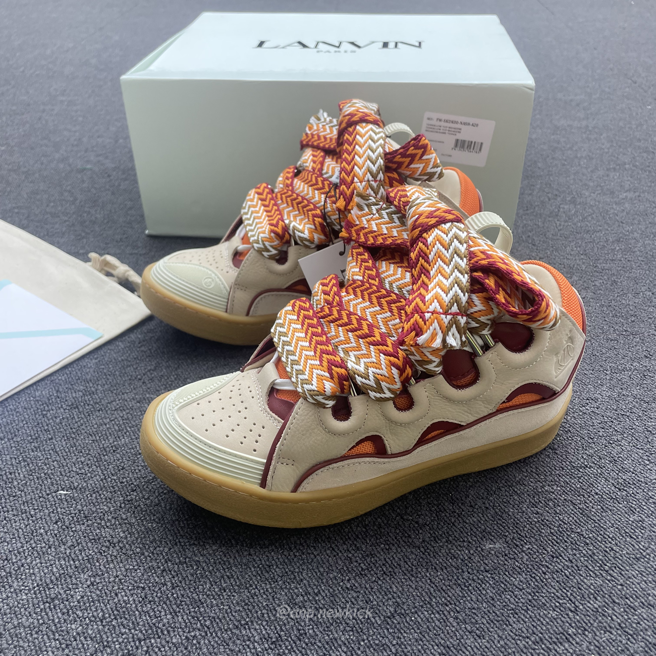 Lanvin Curb Sneakers Fmskrk11dragb518 (7) - www.newkick.org